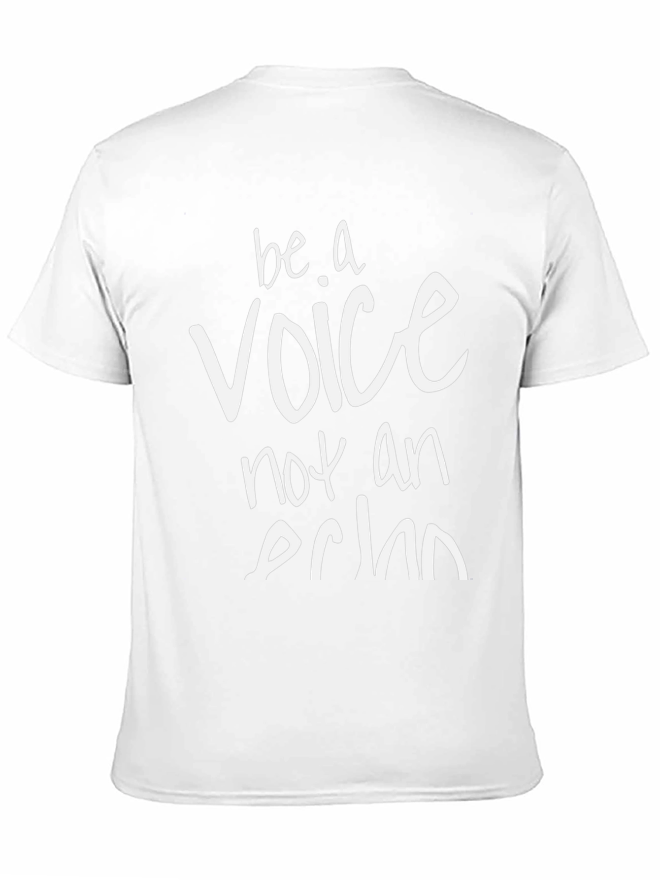 Be A Voice Not An Echo Graphic Tee