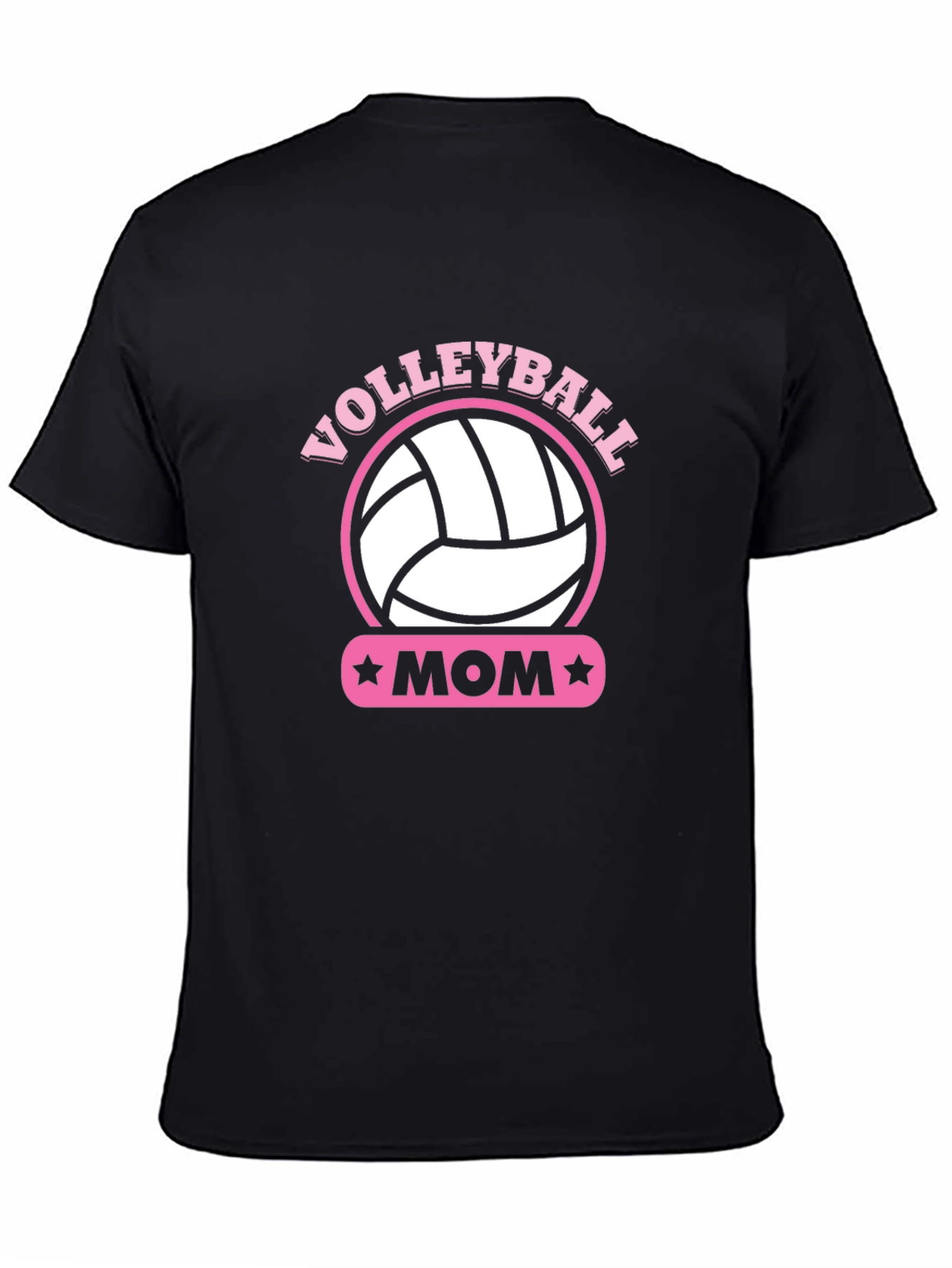 Volleyball Mom T-Shirt - Pink Graphic Tee