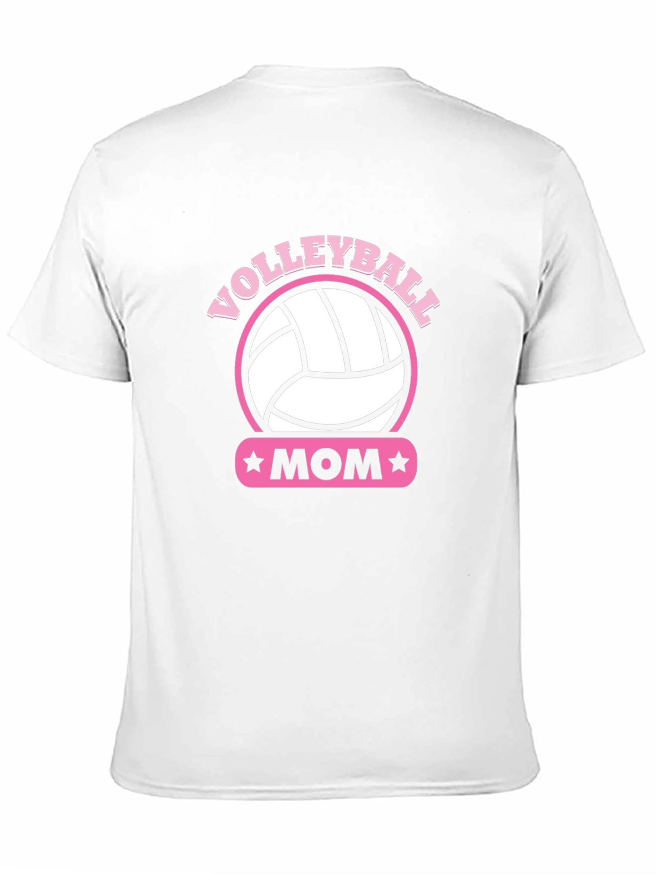 Volleyball Mom T-Shirt - Pink Graphic Tee