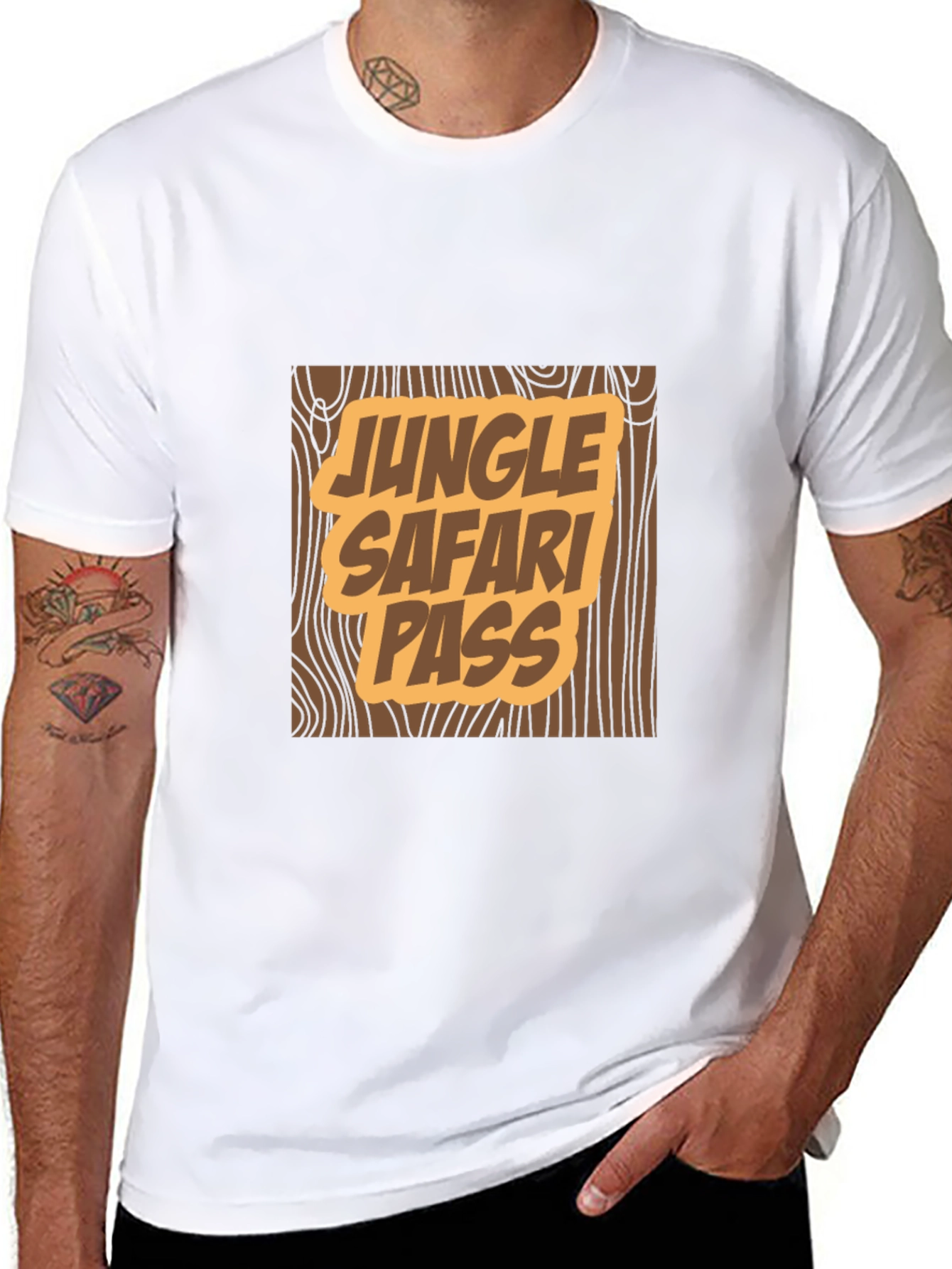 Jungle Safari Pass Graphic T-Shirt