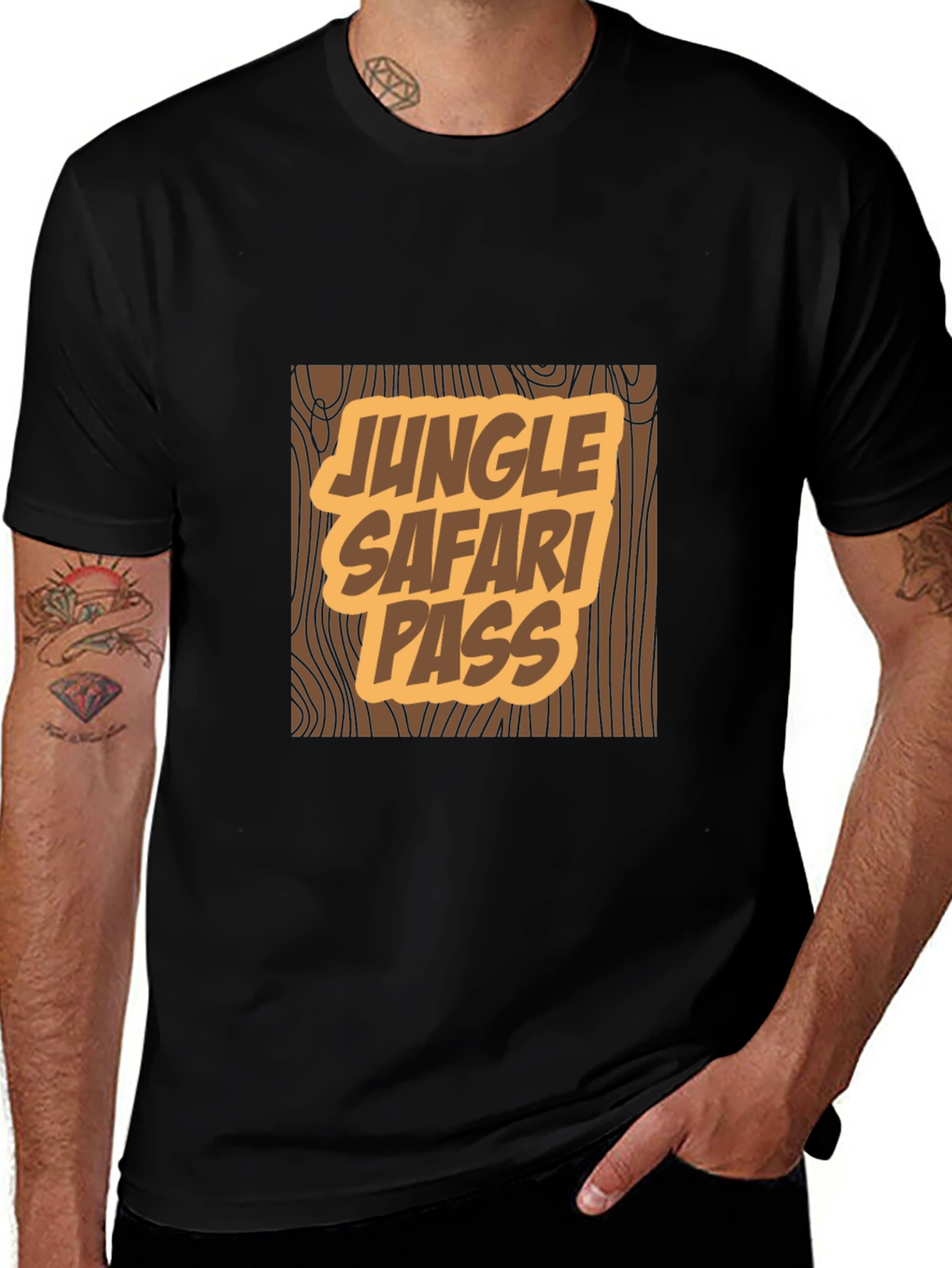 Jungle Safari Pass Graphic T-Shirt
