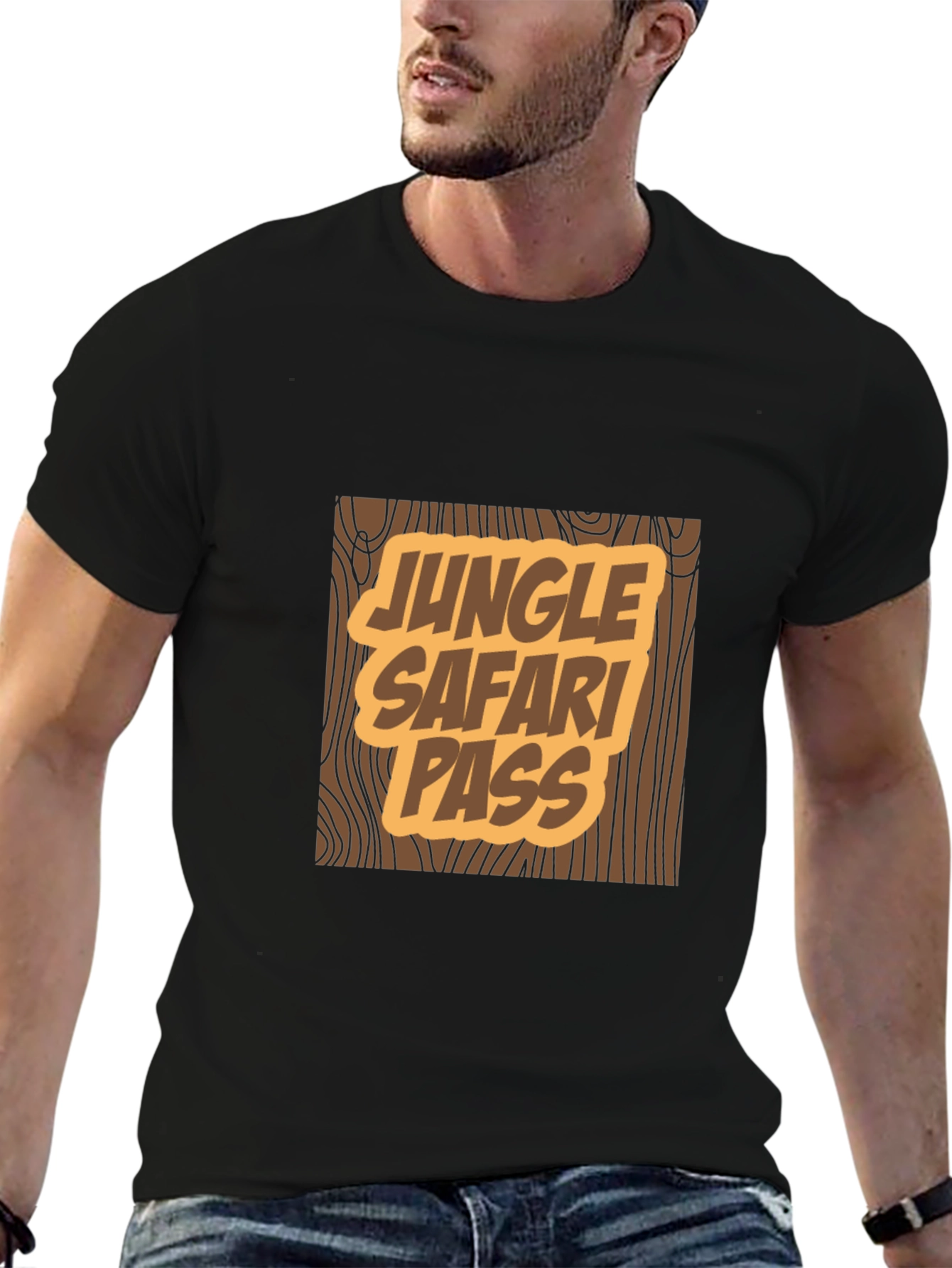 Jungle Safari Pass Graphic T-Shirt