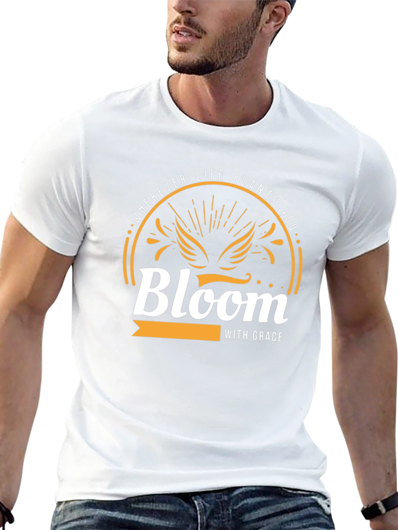 Bloom With Grace Graphic Tee