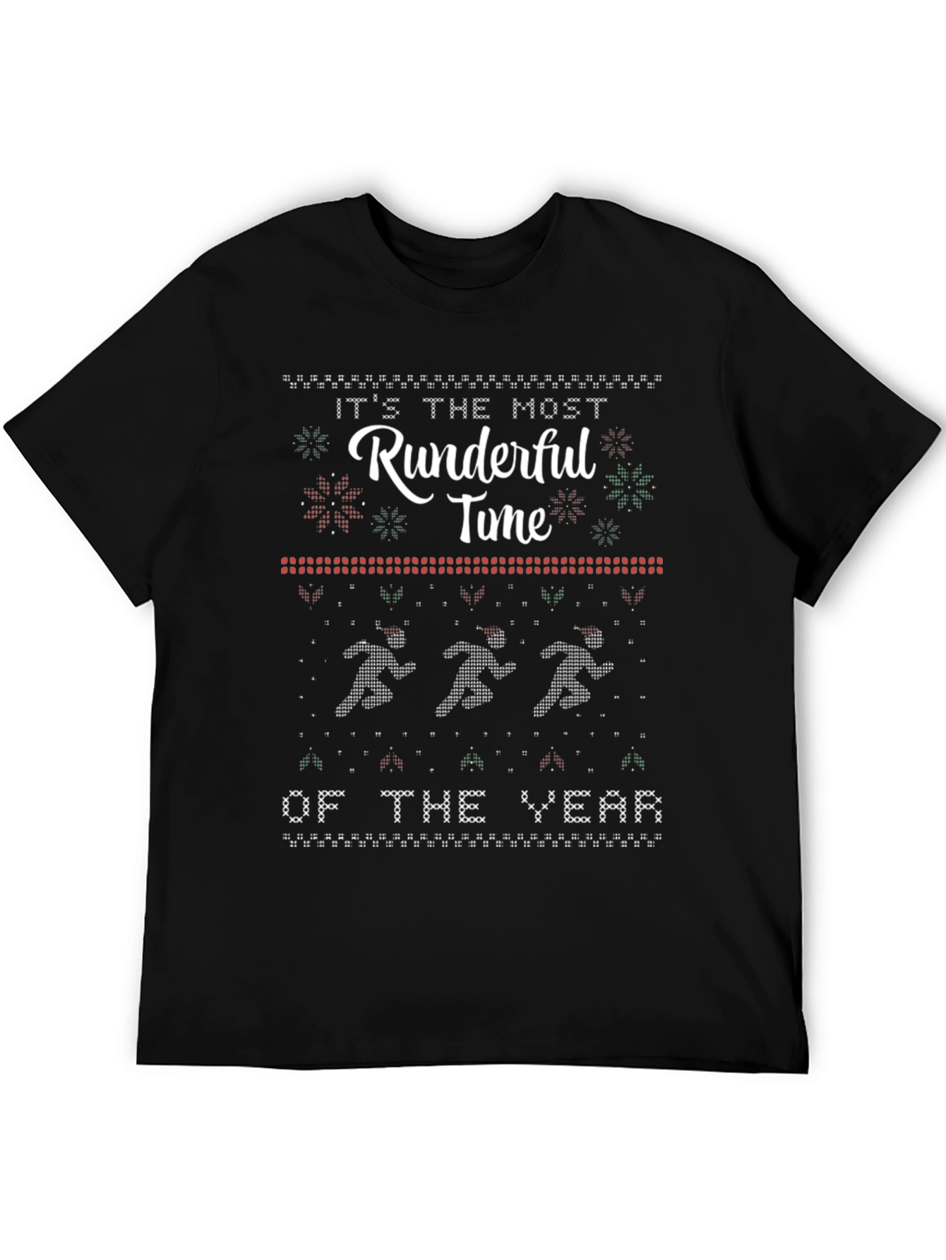 Runderful Time of Year Running Christmas T-Shirt