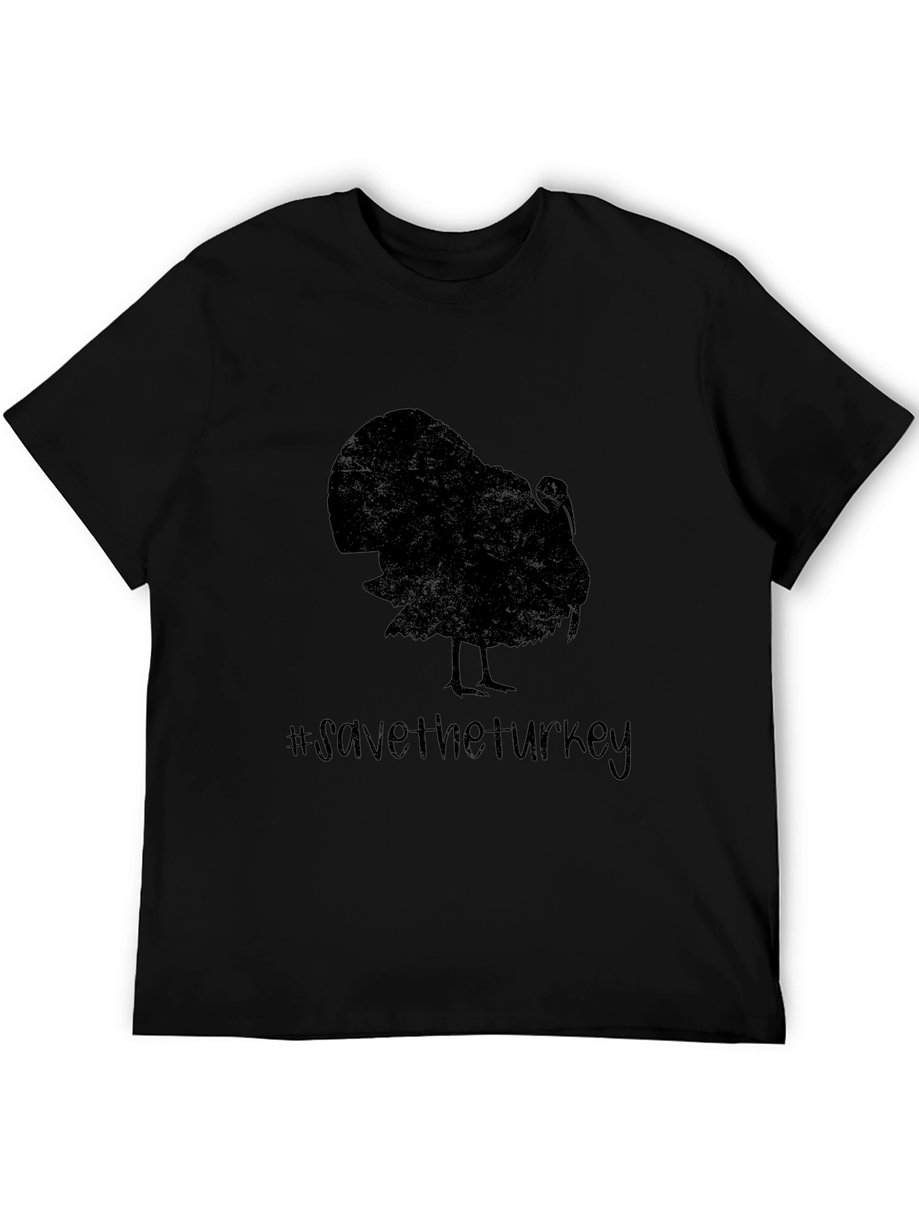 Save the Turkey T-Shirt - Black