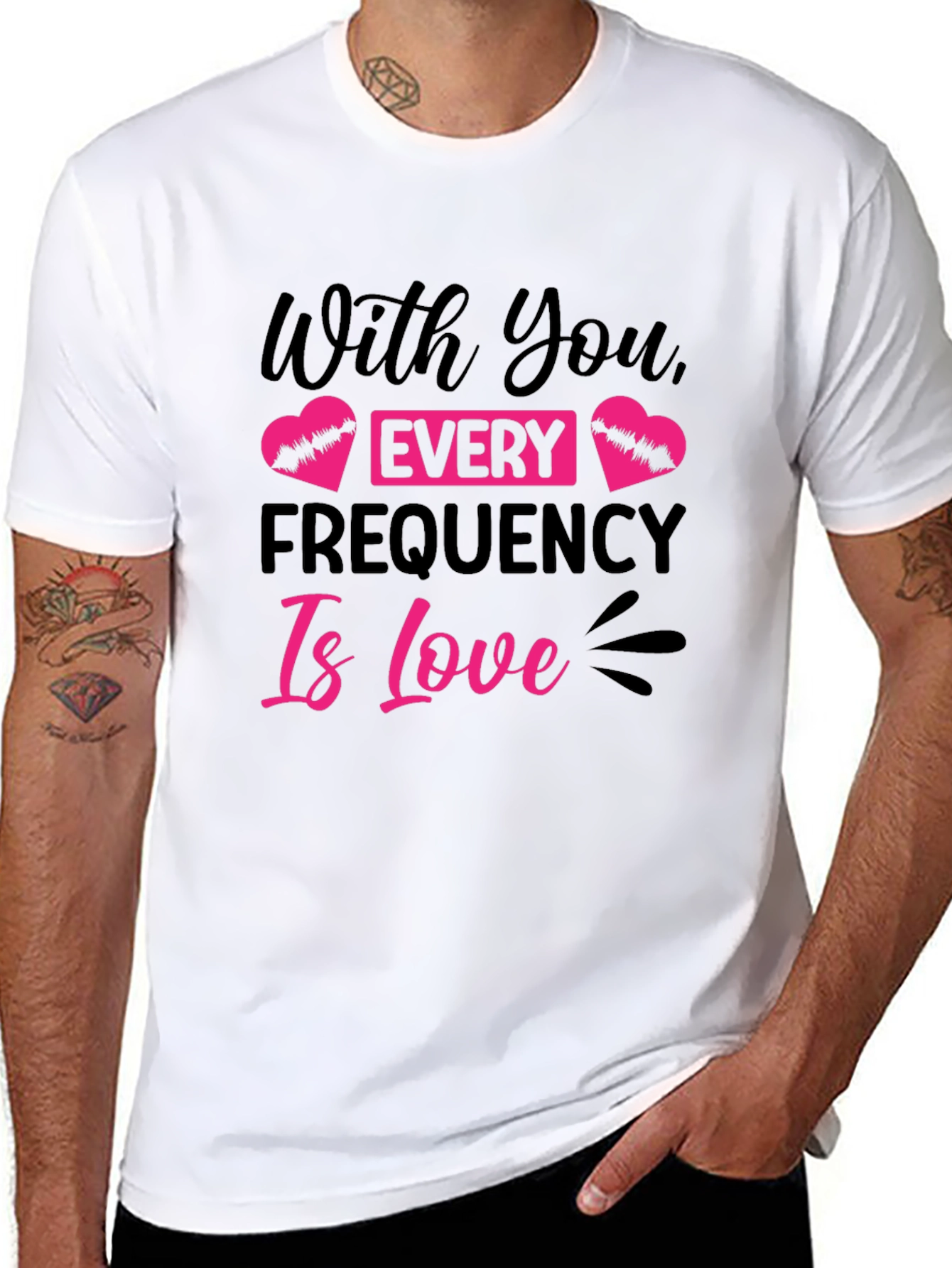 Every Frequency Is Love Graphic Tee