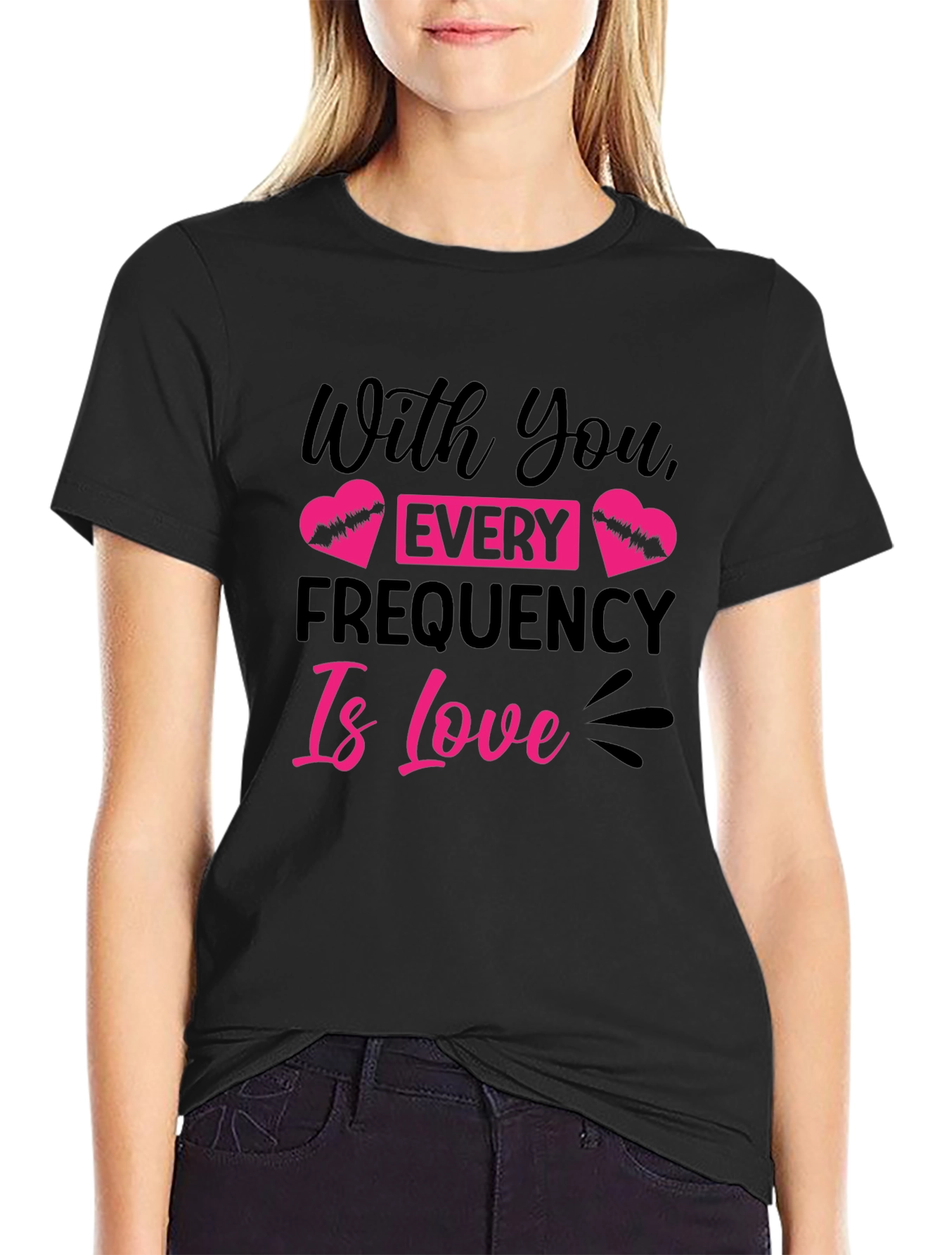 Every Frequency Is Love Graphic Tee