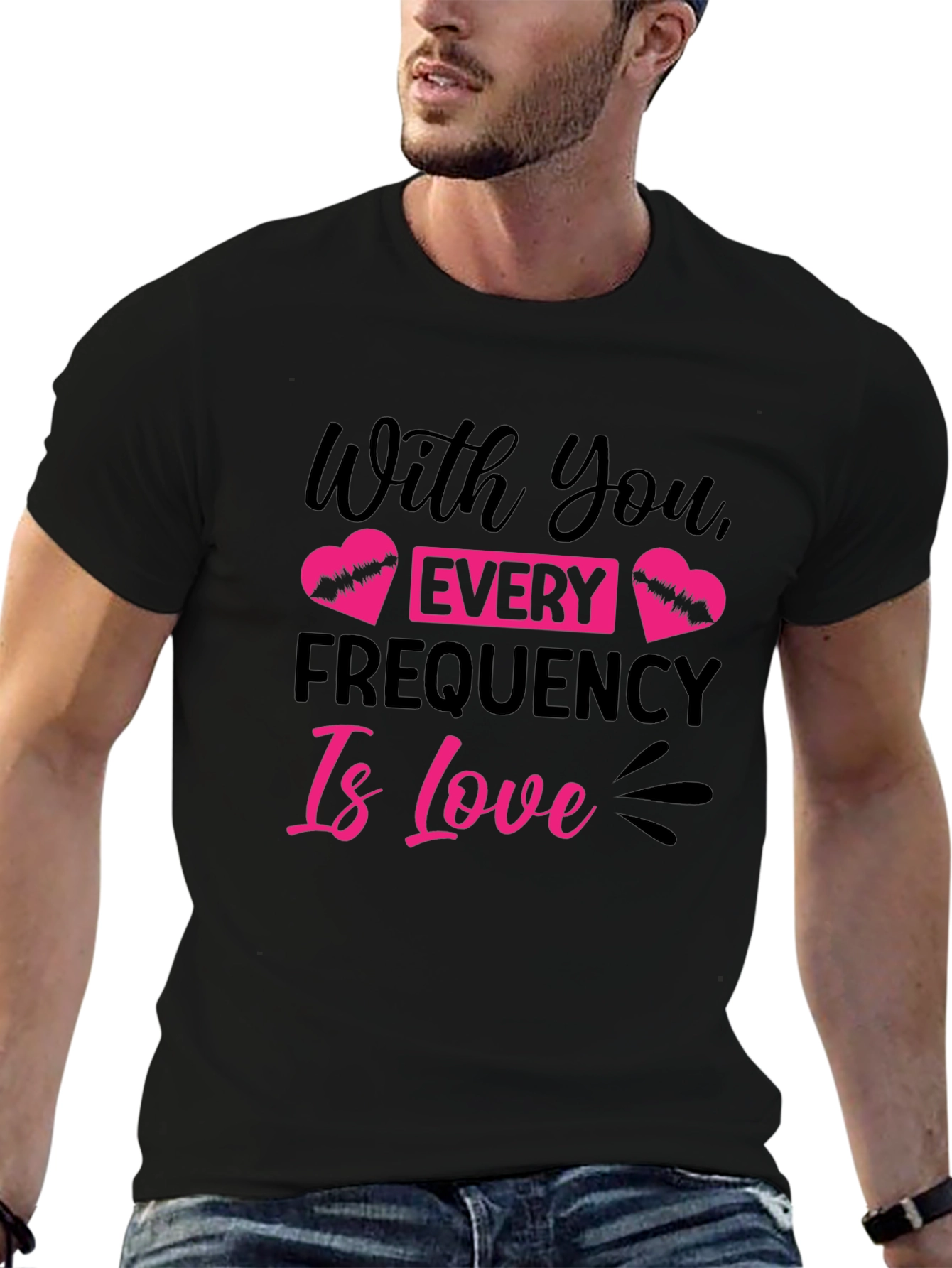 Every Frequency Is Love Graphic Tee