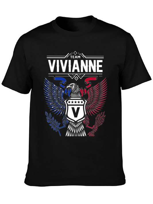 Team Vivianne Eagle Crest Graphic T-Shirt