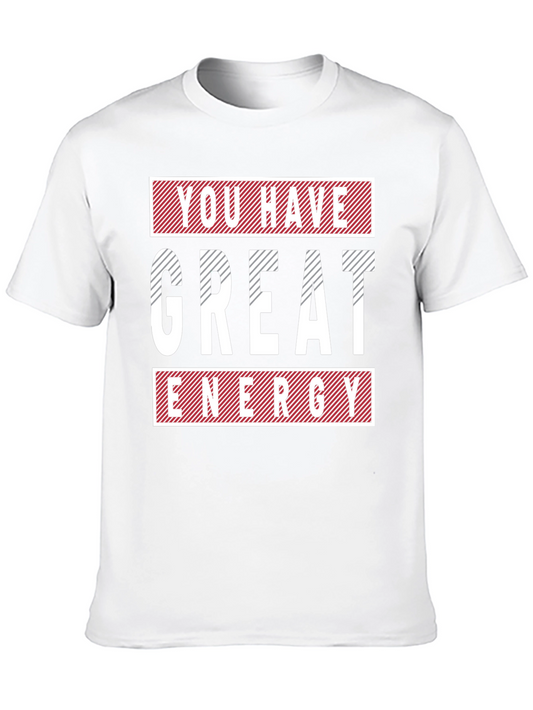 Great Energy Black Graphic Tee