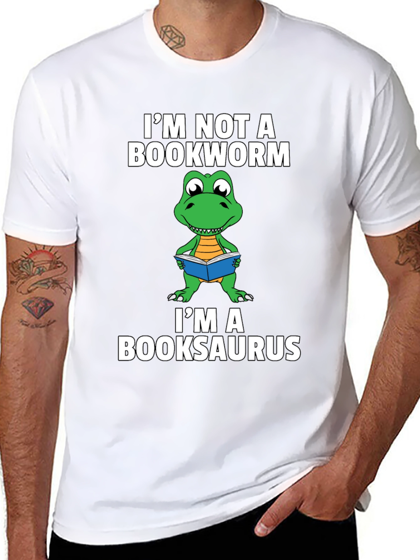 Bookworm vs. BookSaurus T-Shirt