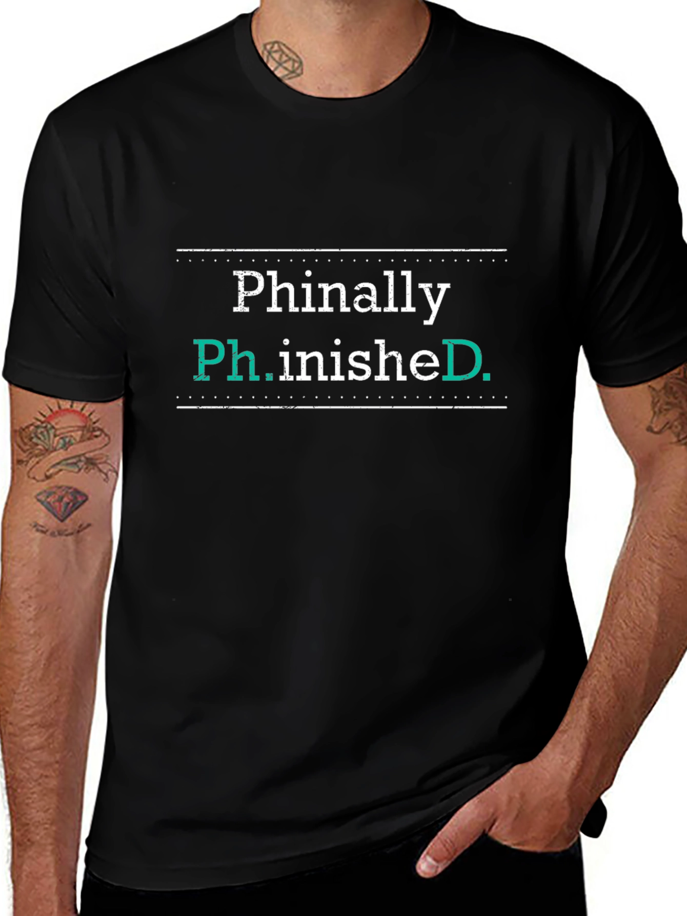 Phinally Ph.inished PhD Graduation T-Shirt