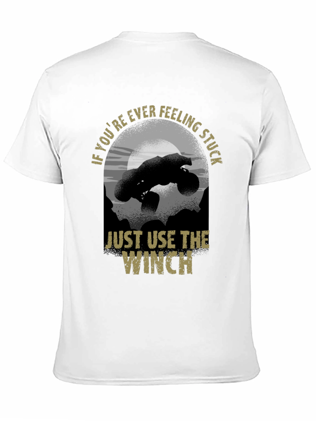Just Use The Winch Black T-Shirt