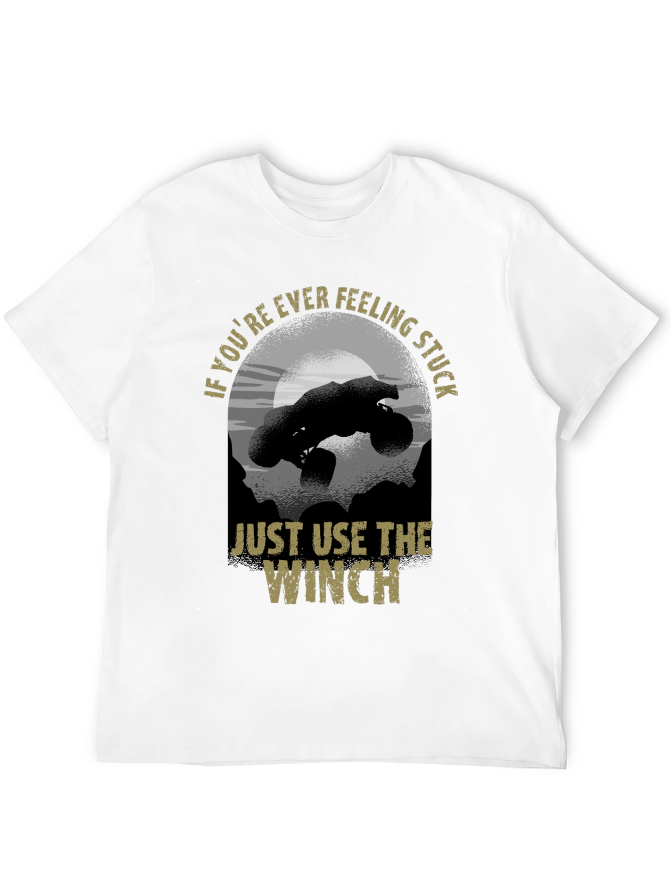 Just Use The Winch Black T-Shirt