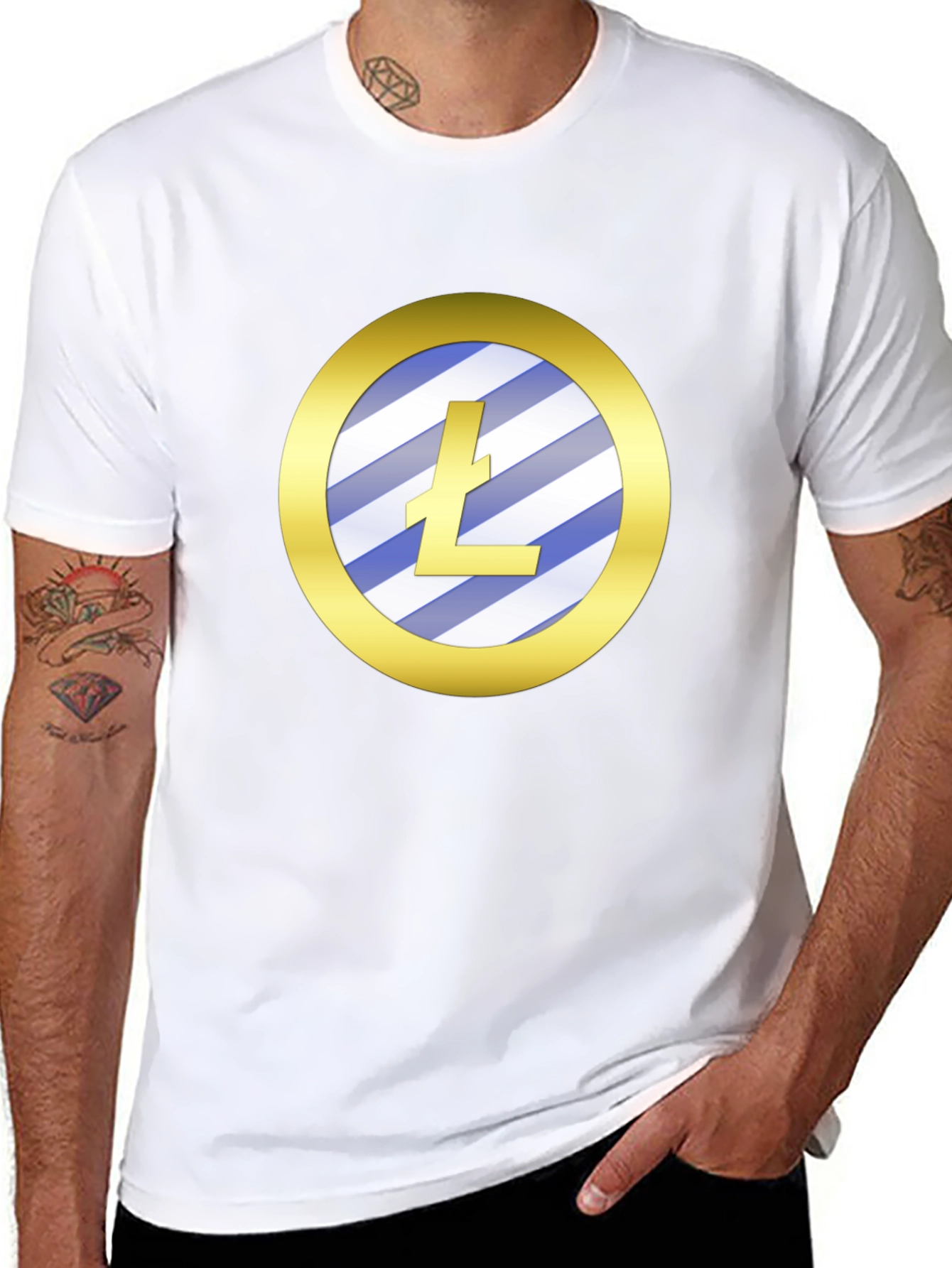 Litecoin Crypto Graphic Tee