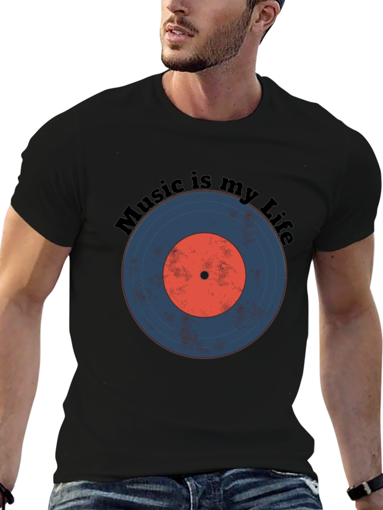 Music is My Life Graphic Tee