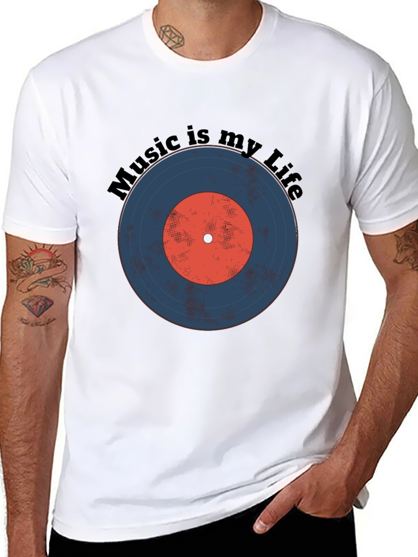 Music is My Life Graphic Tee