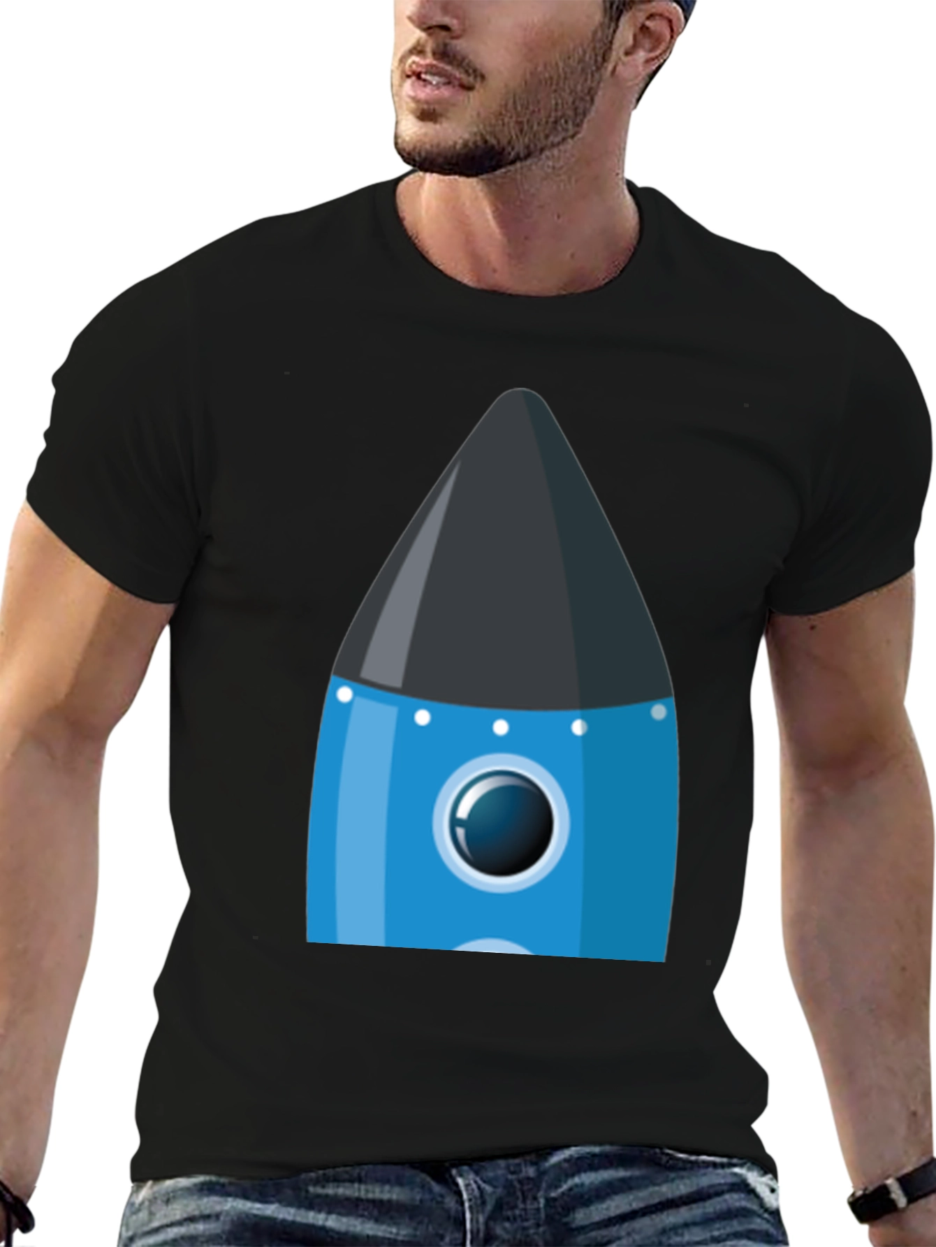 Rocket Ship T-Shirt - Blast Off in Style!