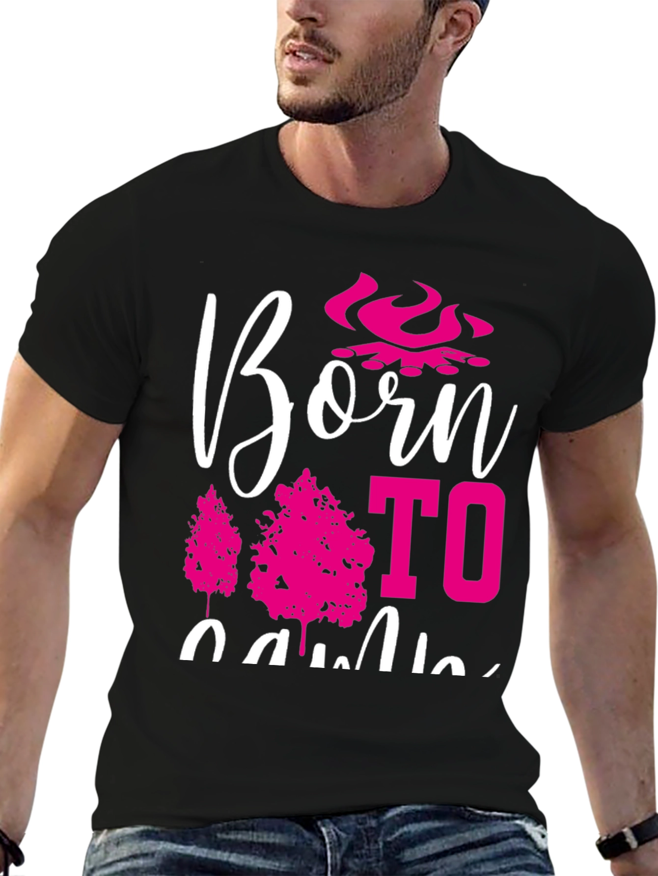 Born To Camp T-Shirt - Adventure Apparel