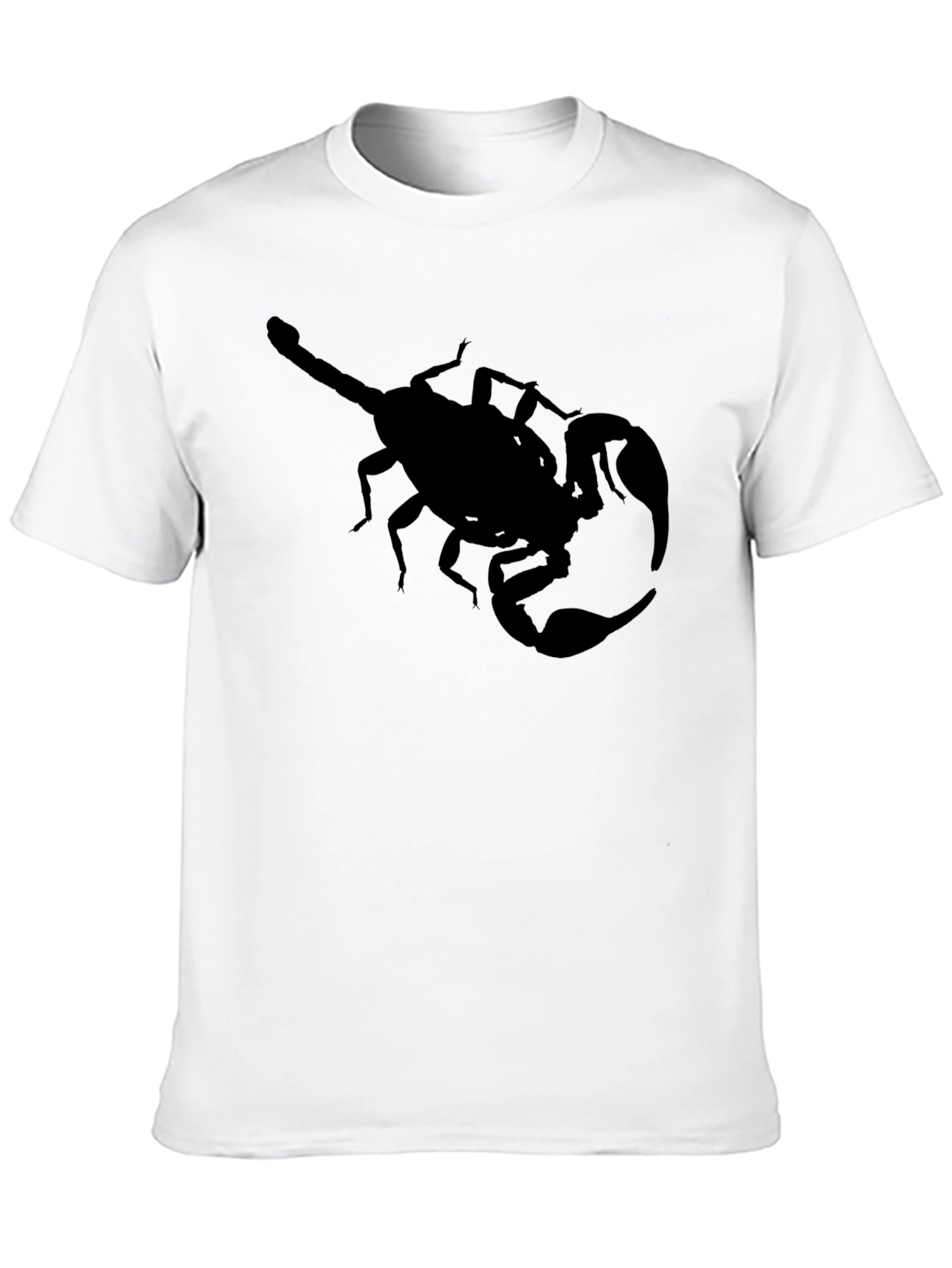 Mens Black Scorpion Graphic Tee