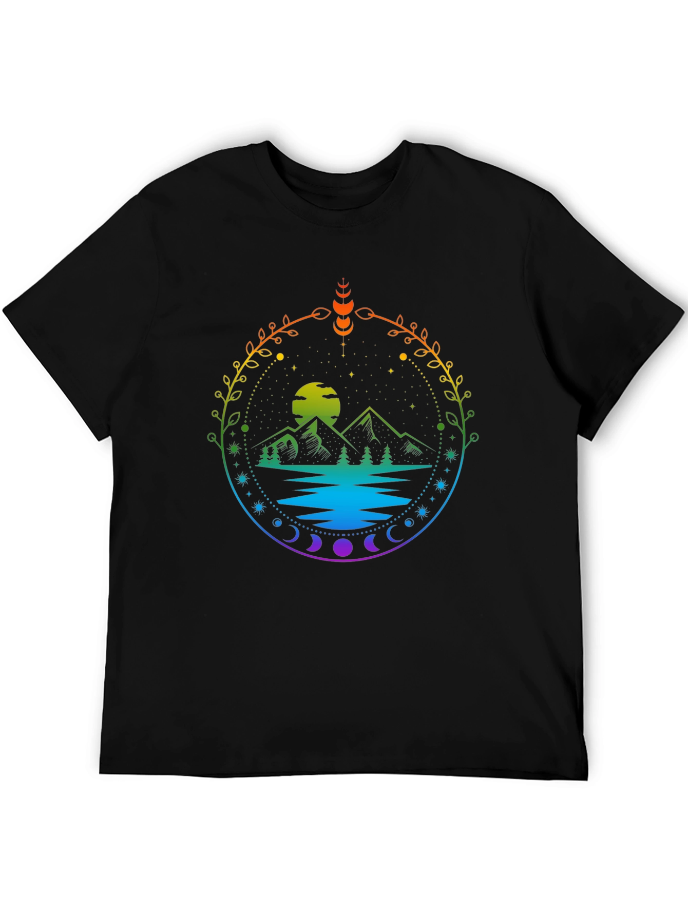 Nature Scene Graphic T-Shirt