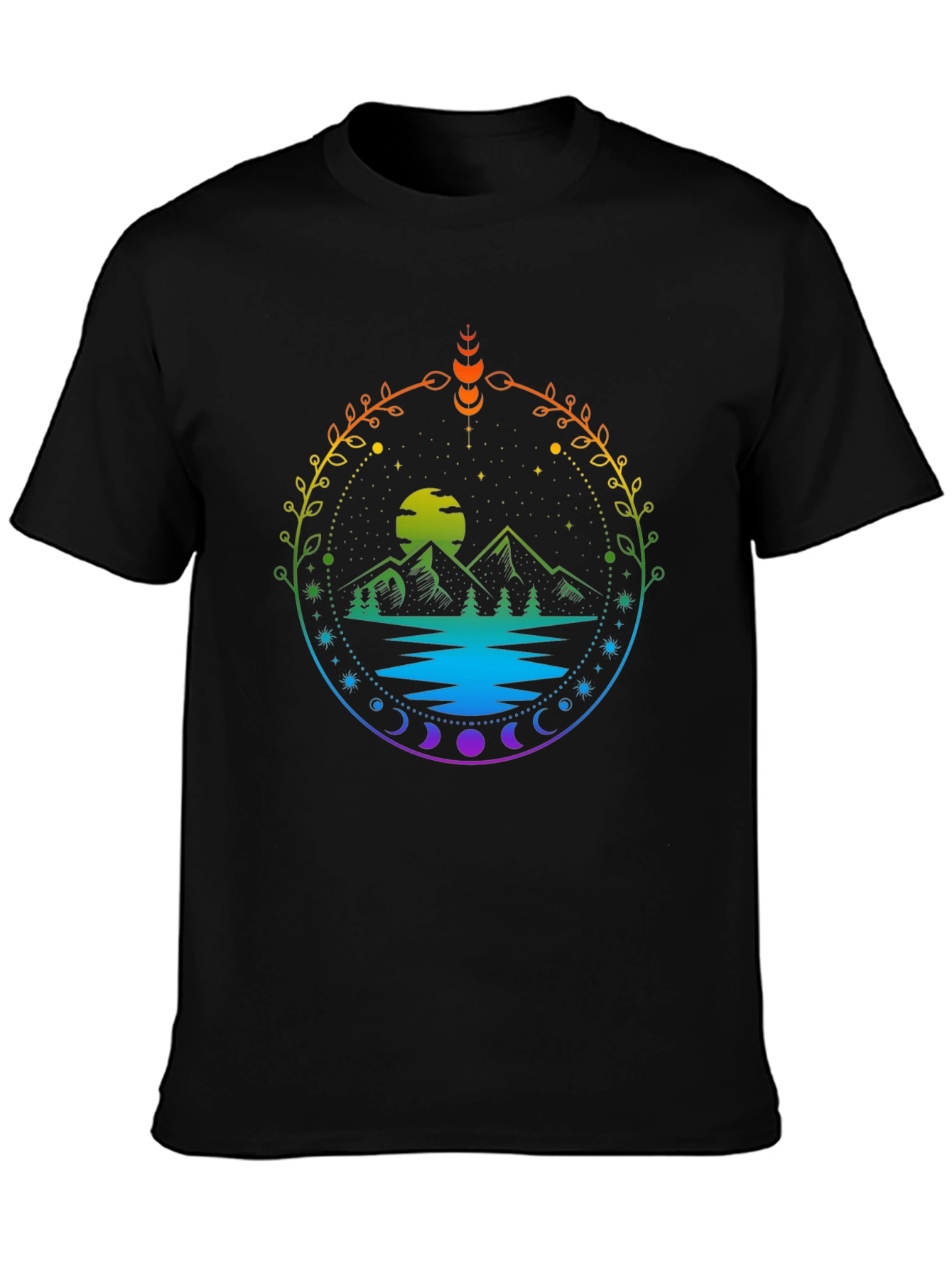 Nature Scene Graphic T-Shirt