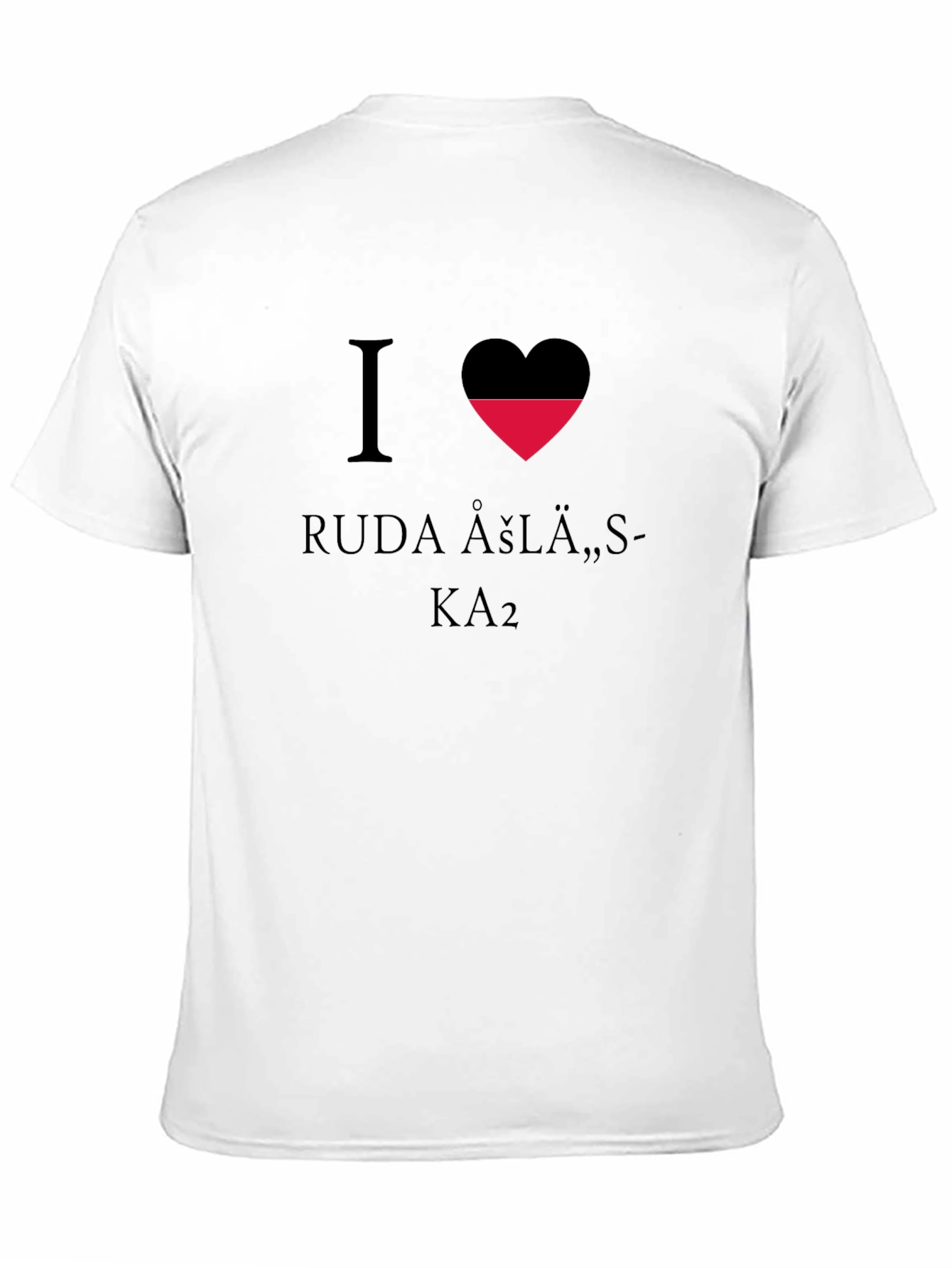 I Heart Ruda Asla Black T-Shirt