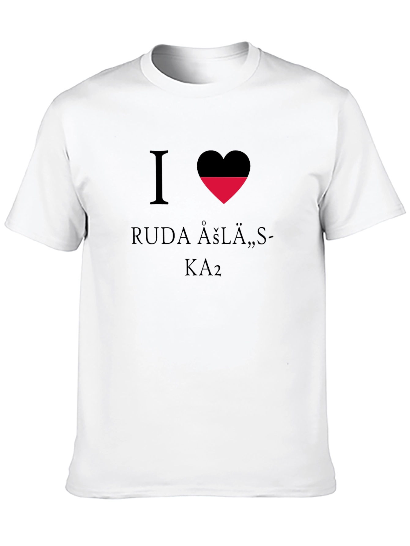 I Heart Ruda Asla Black T-Shirt