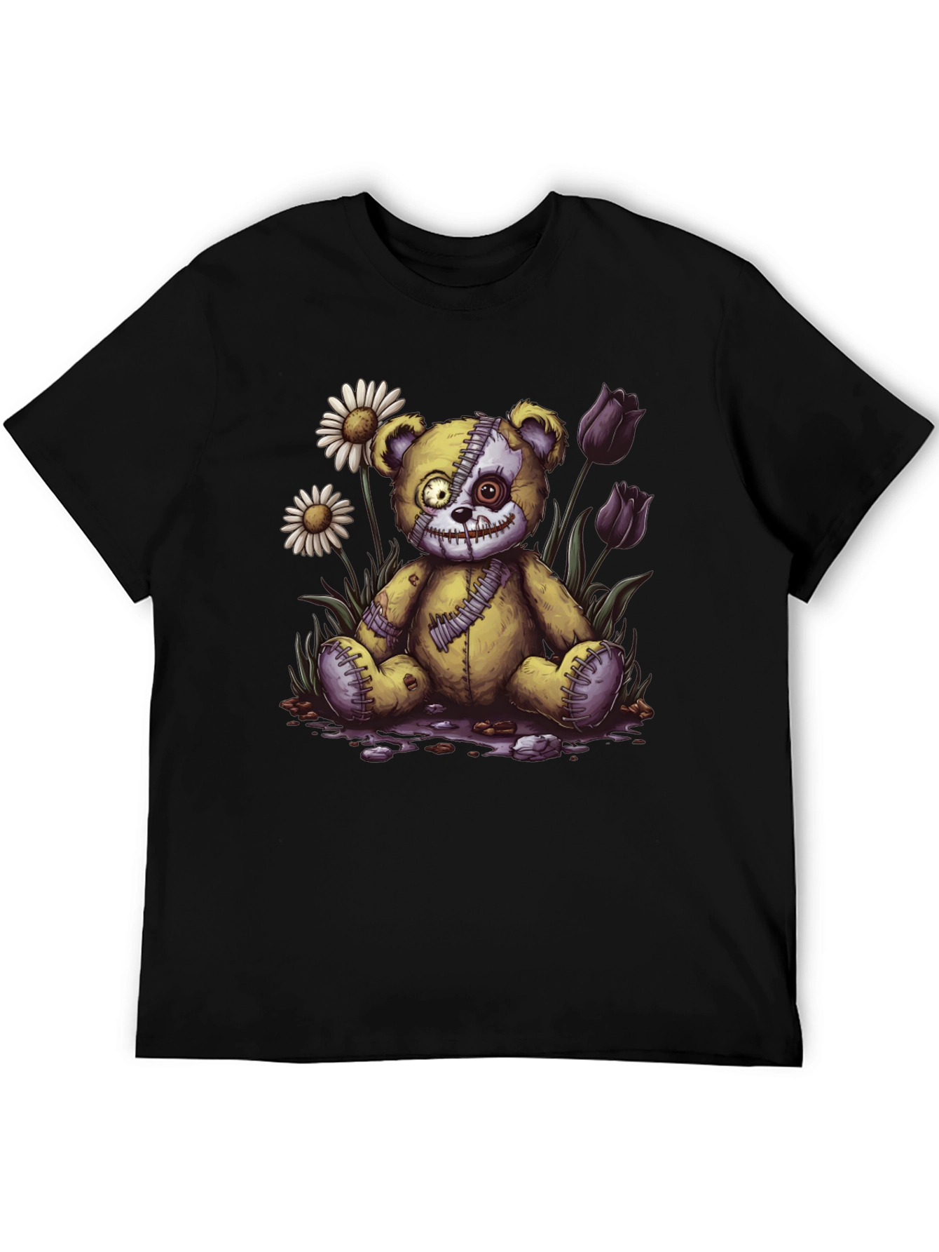 Creepy Cute Teddy Bear Graphic Tee