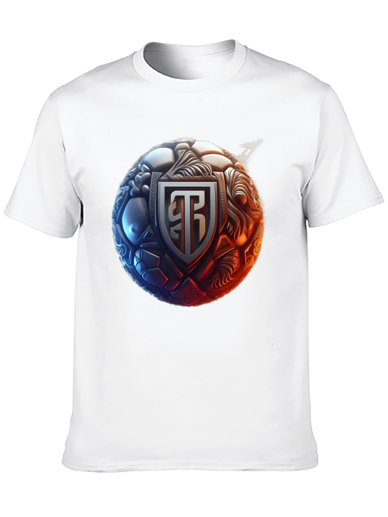 Graphic Tee - Ornate Emblem Design