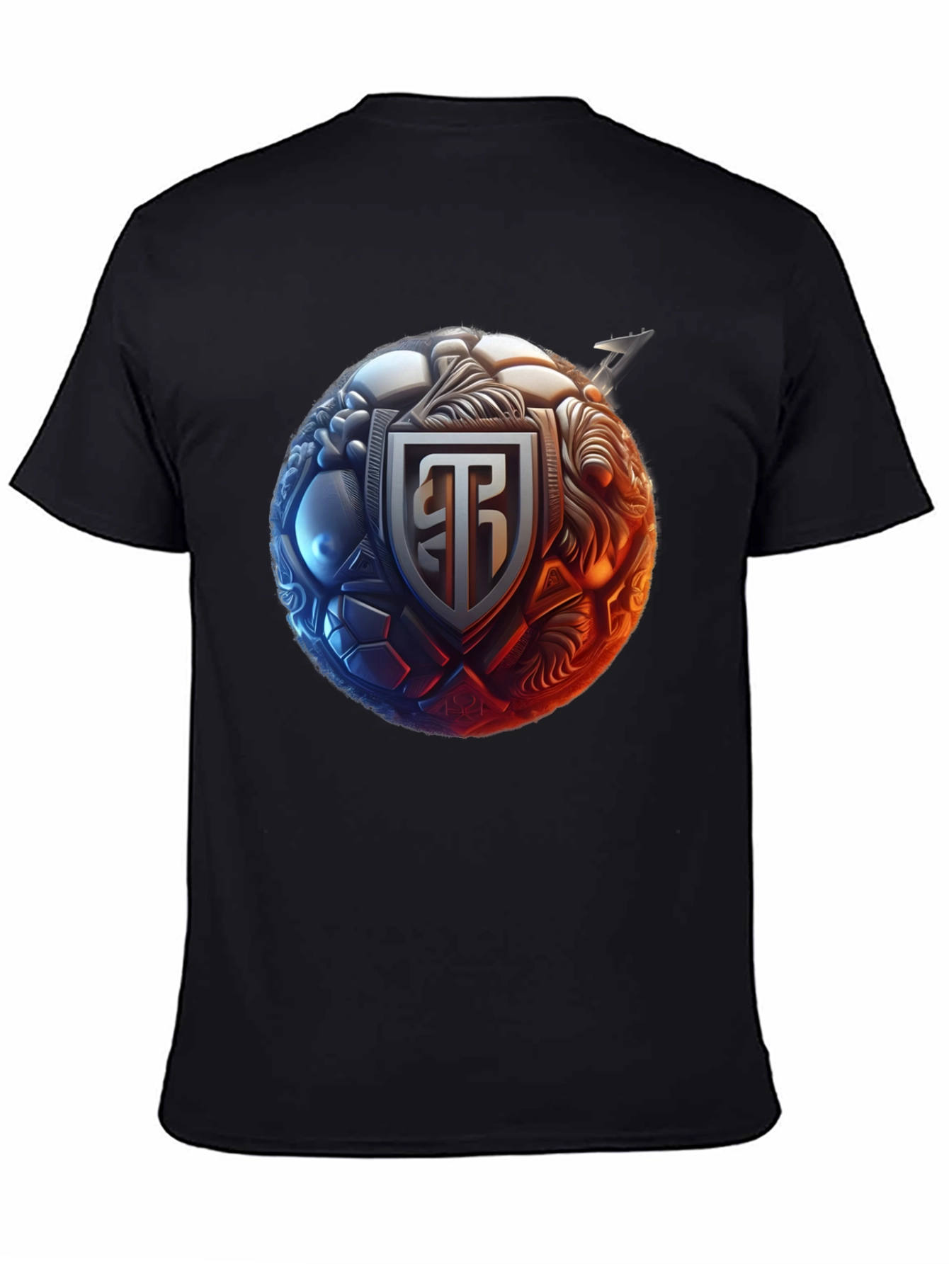 Graphic Tee - Ornate Emblem Design