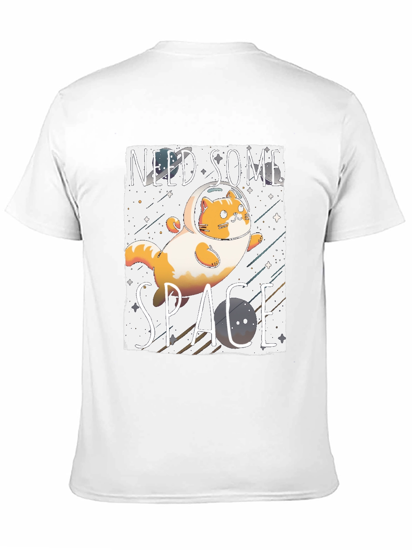 Need Some Space Cat Astronaut T-Shirt