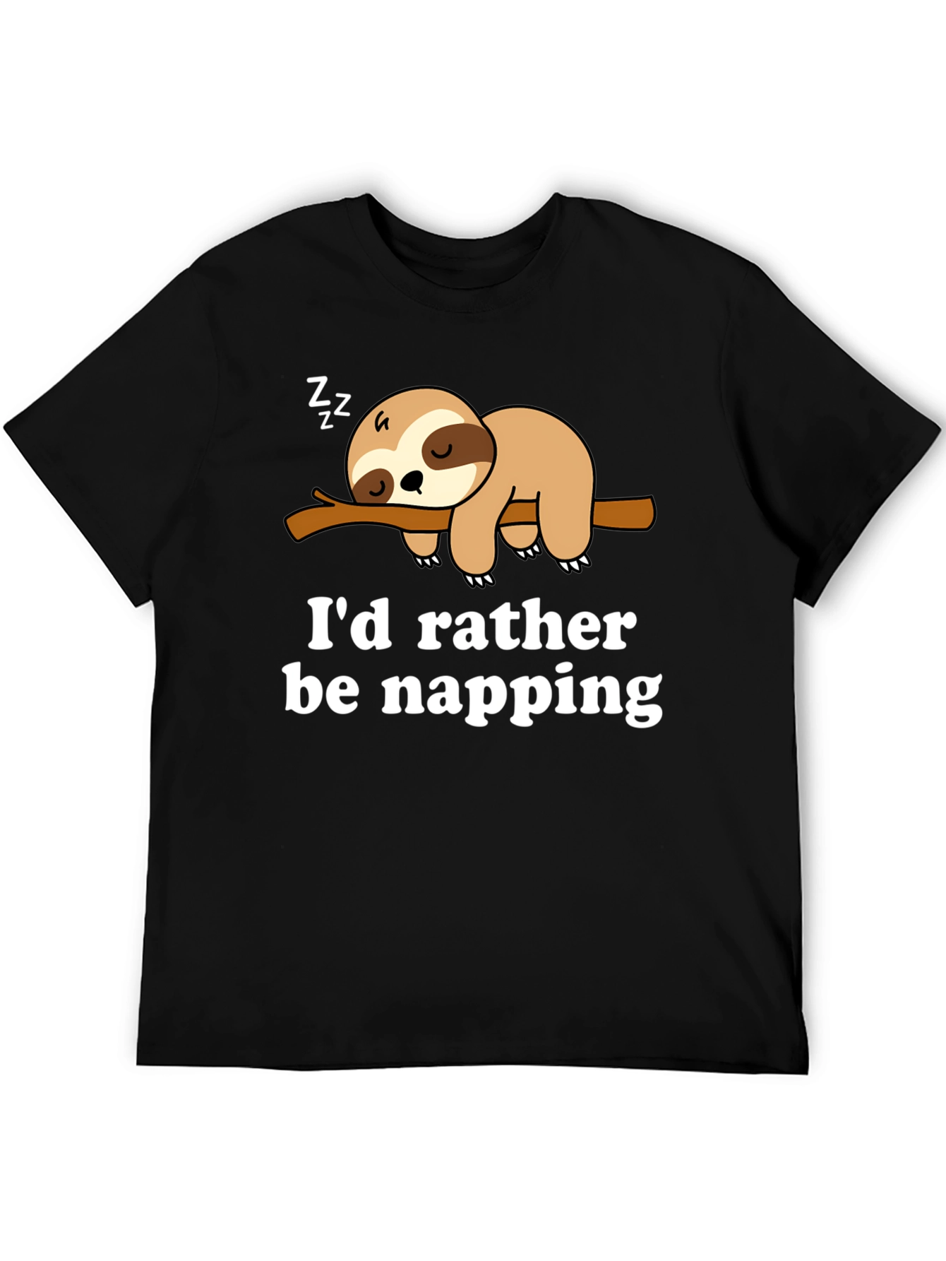 Id Rather Be Napping Sloth Tee