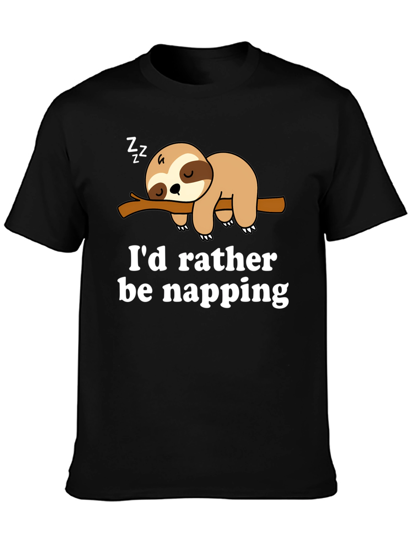 Id Rather Be Napping Sloth Tee