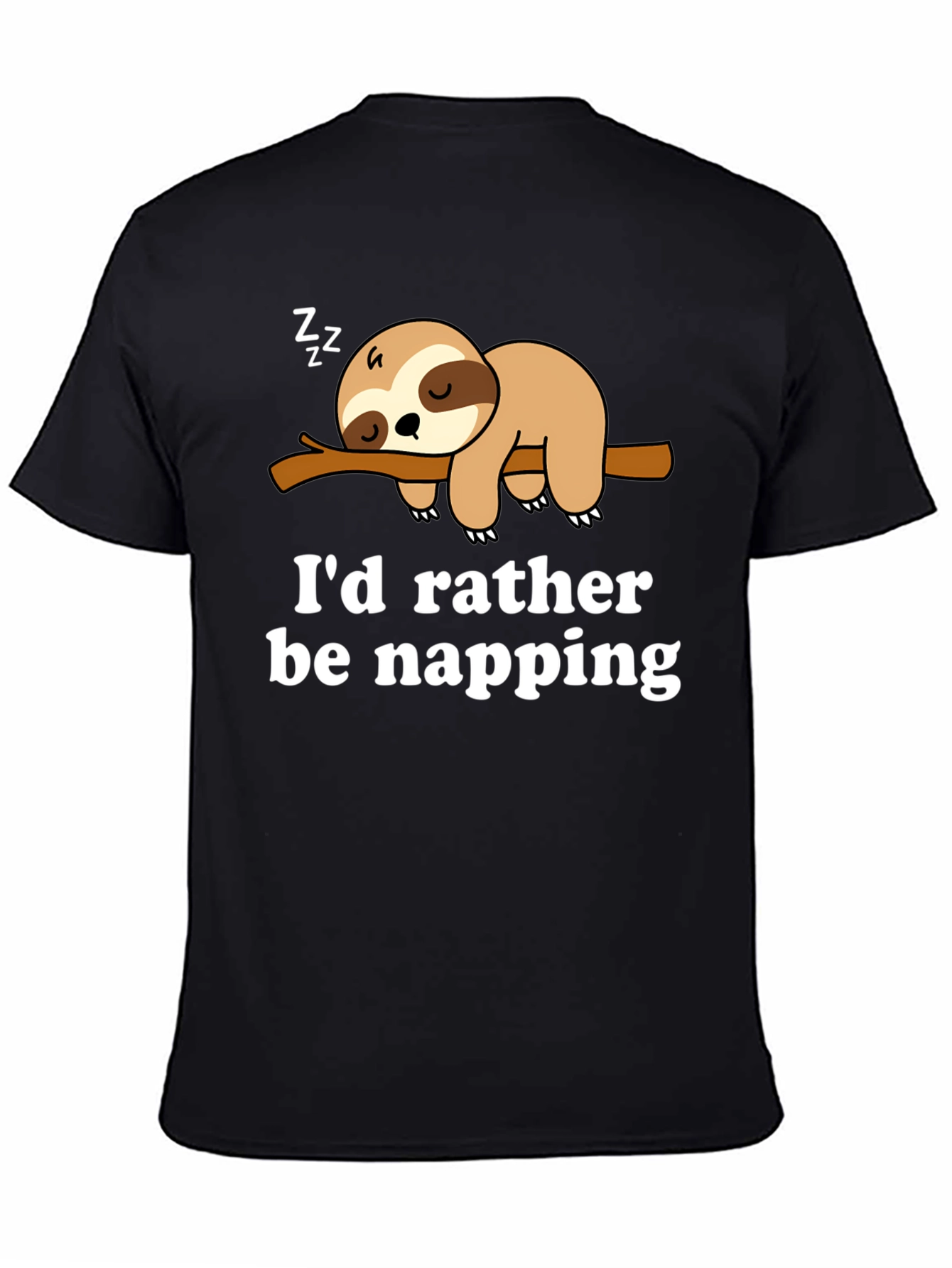 Id Rather Be Napping Sloth Tee