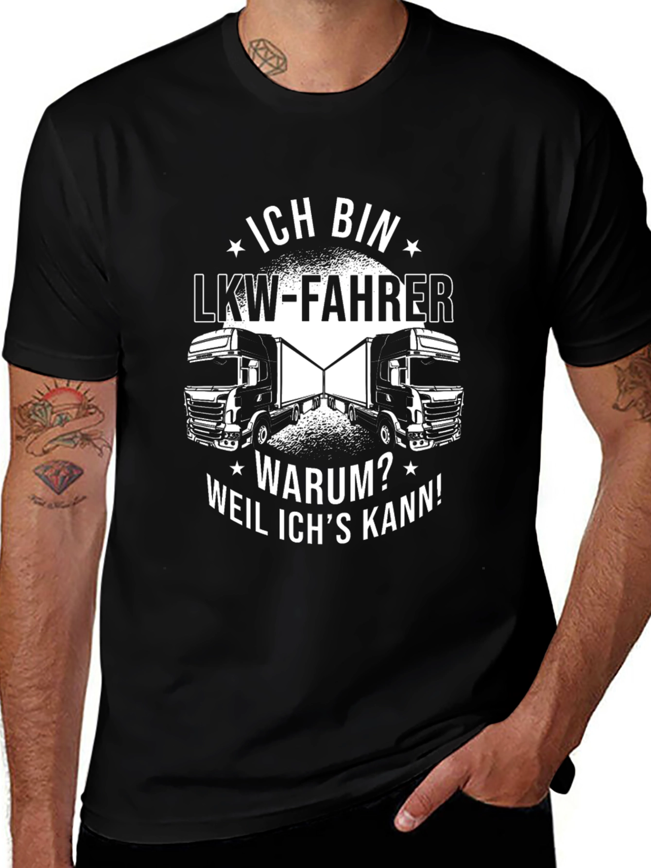 Ich Bin LKW-Fahrer Trucker T-Shirt