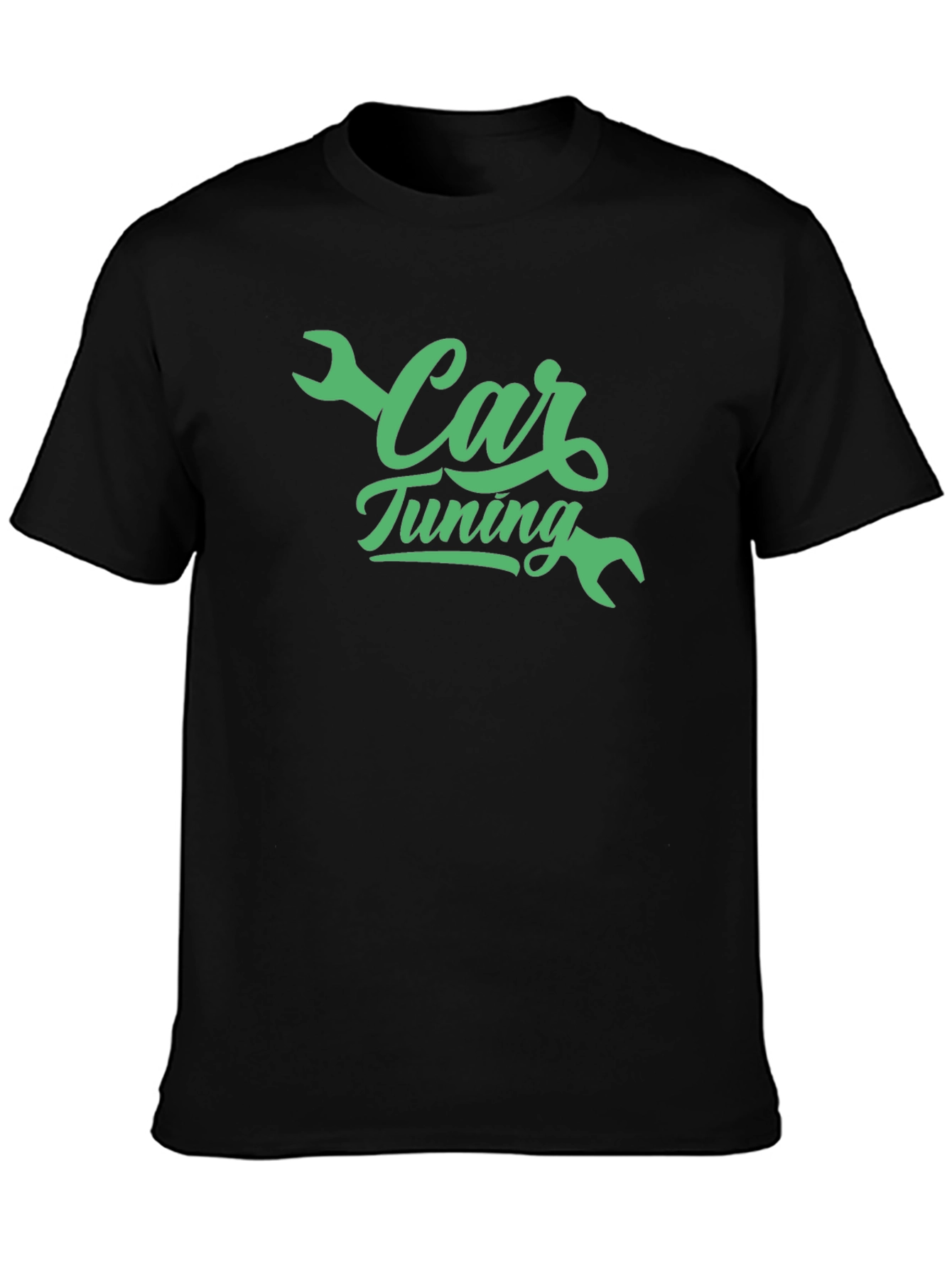 Car Tuning Graphic Tee - Black