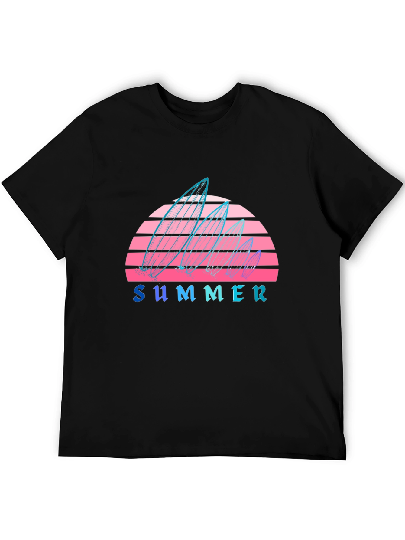Retro Summer Surfboard T-Shirt