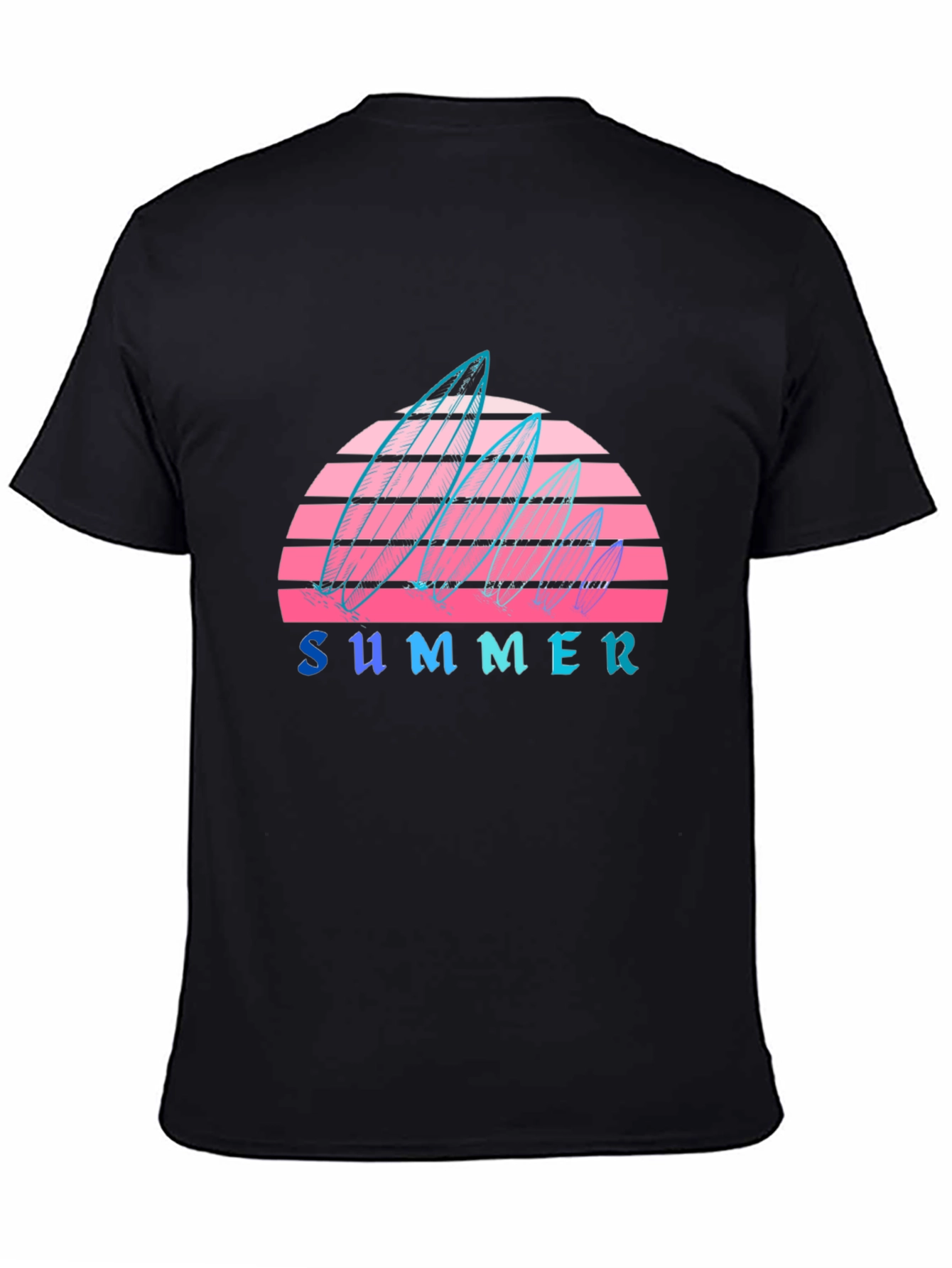 Retro Summer Surfboard T-Shirt