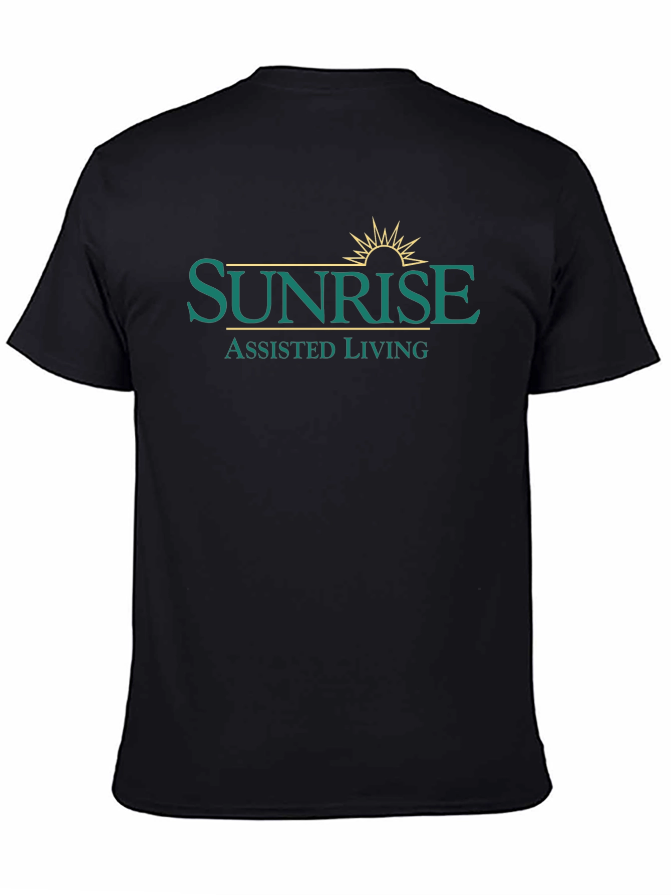 Sunrise Assisted Living Black T-Shirt