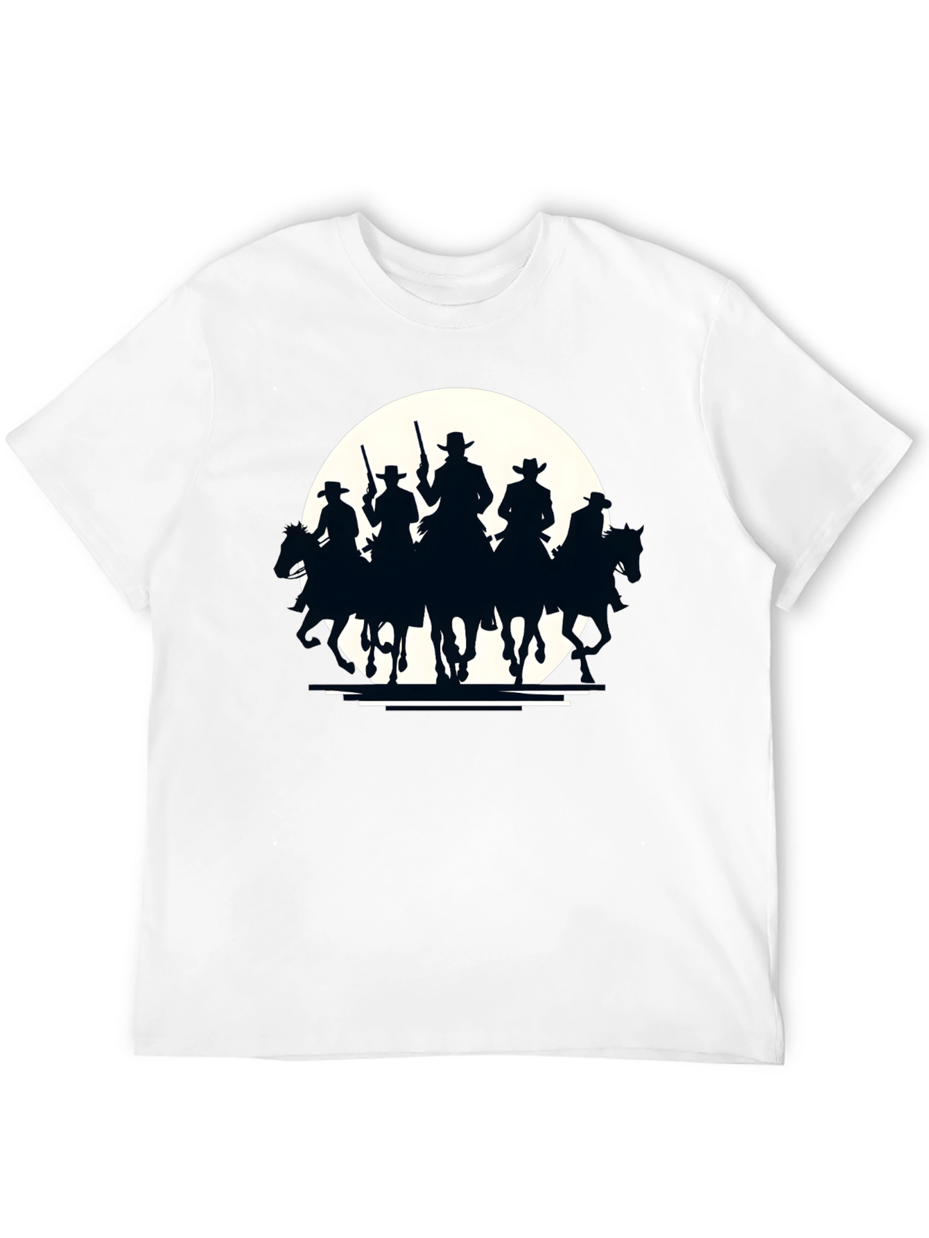 Western Riders Black T-Shirt