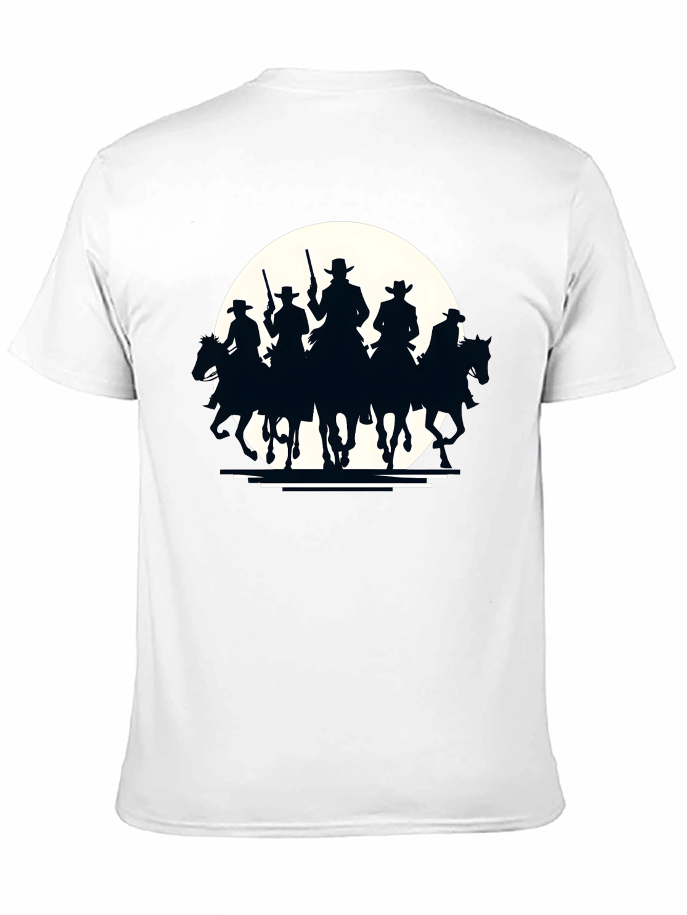 Western Riders Black T-Shirt