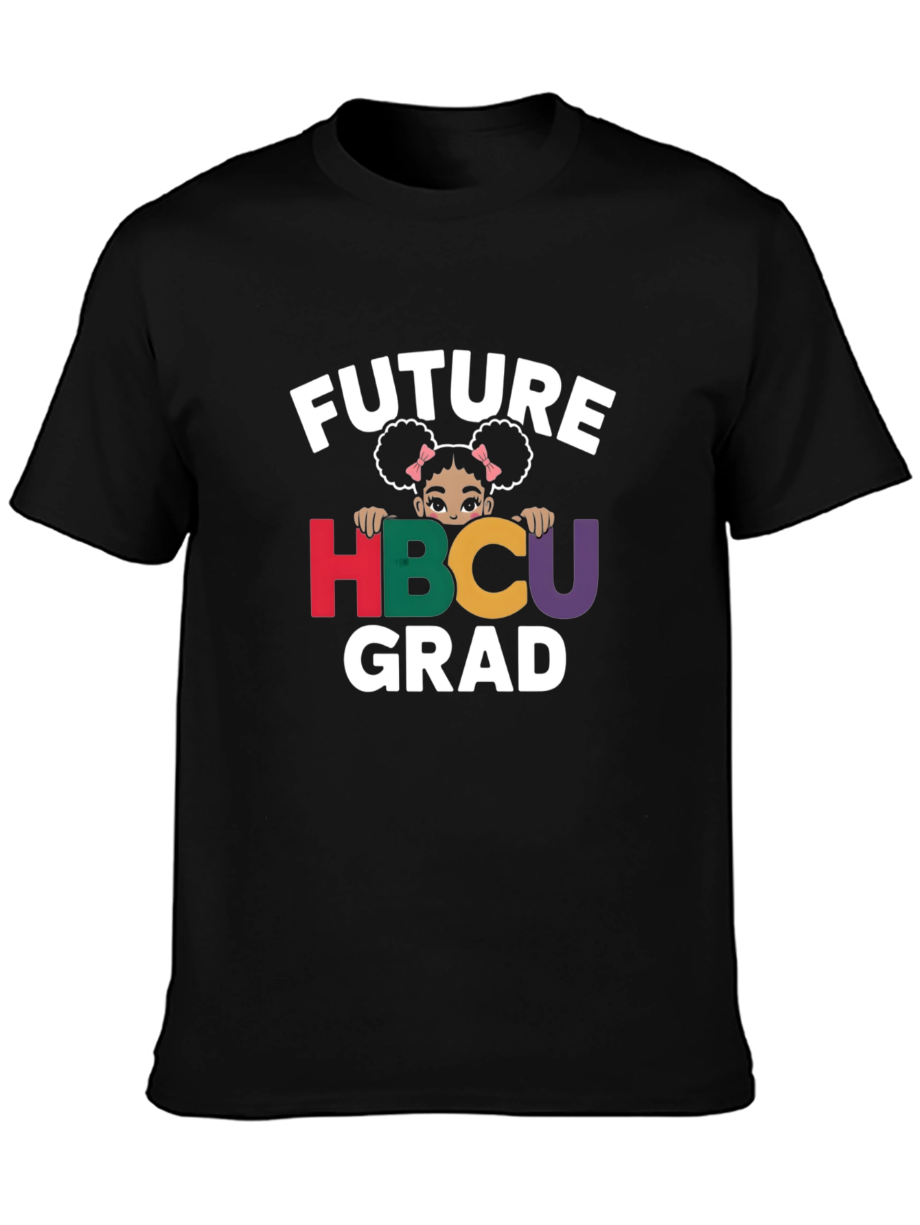 Future HBCU Grad Black T-Shirt