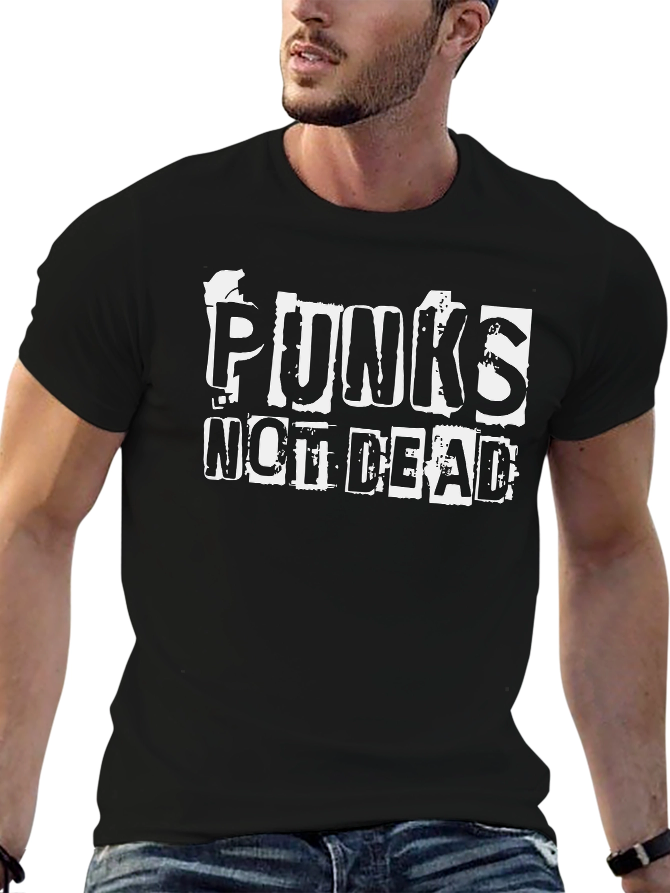 Punks Not Dead Black T-Shirt
