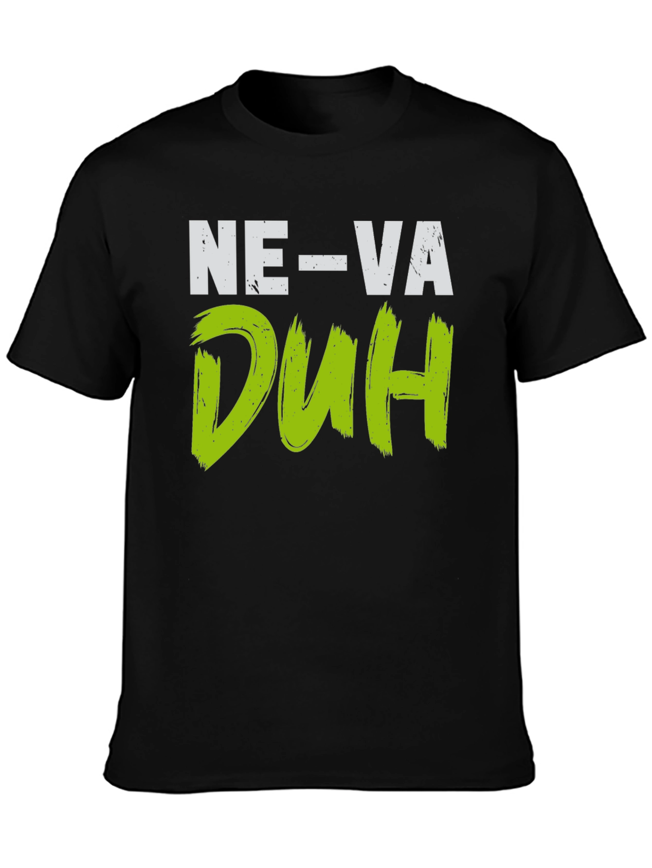 NE-VA DUH Graphic T-Shirt - Black