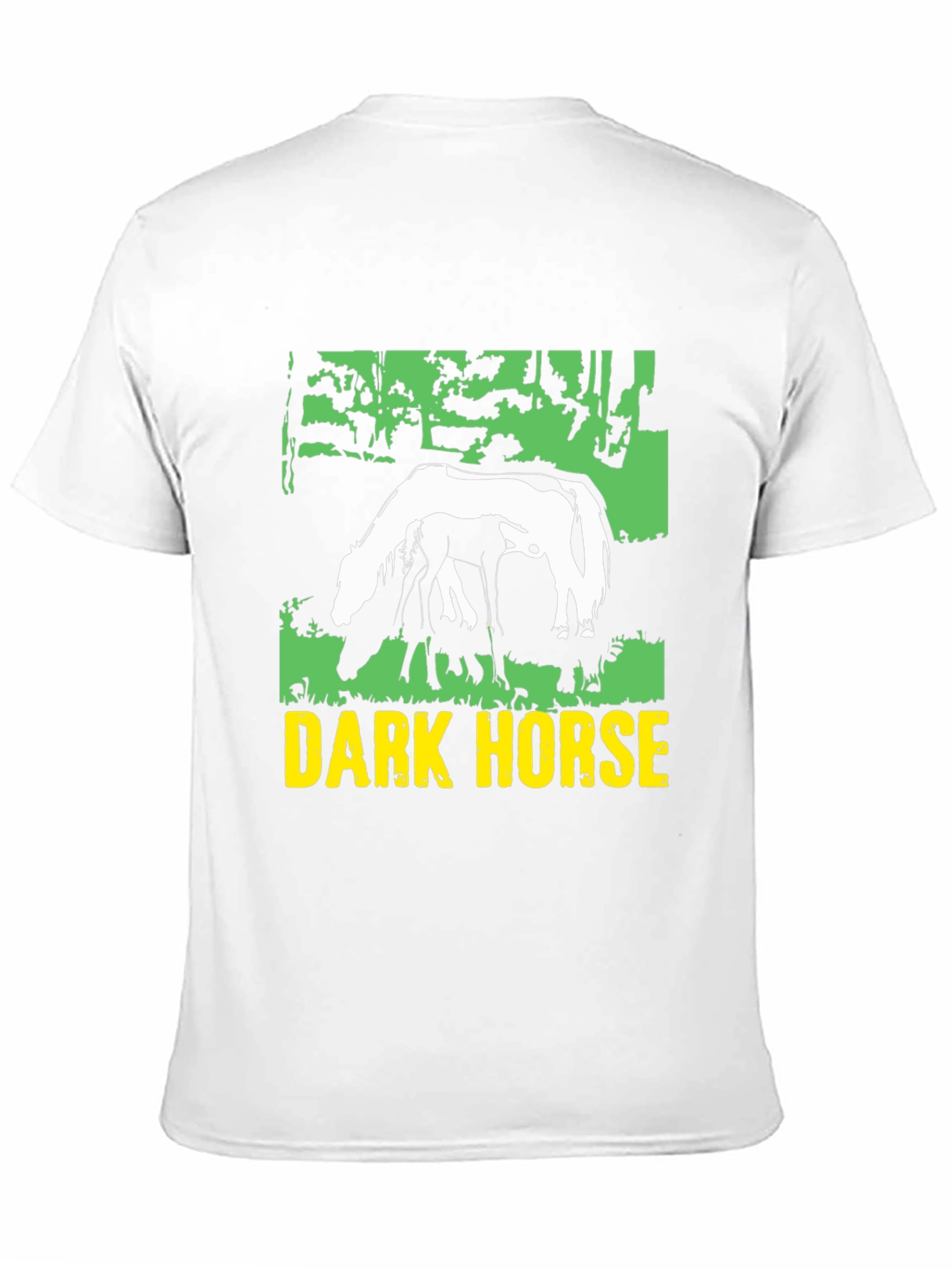 Dark Horse Graphic Tee - Black Cotton Blend