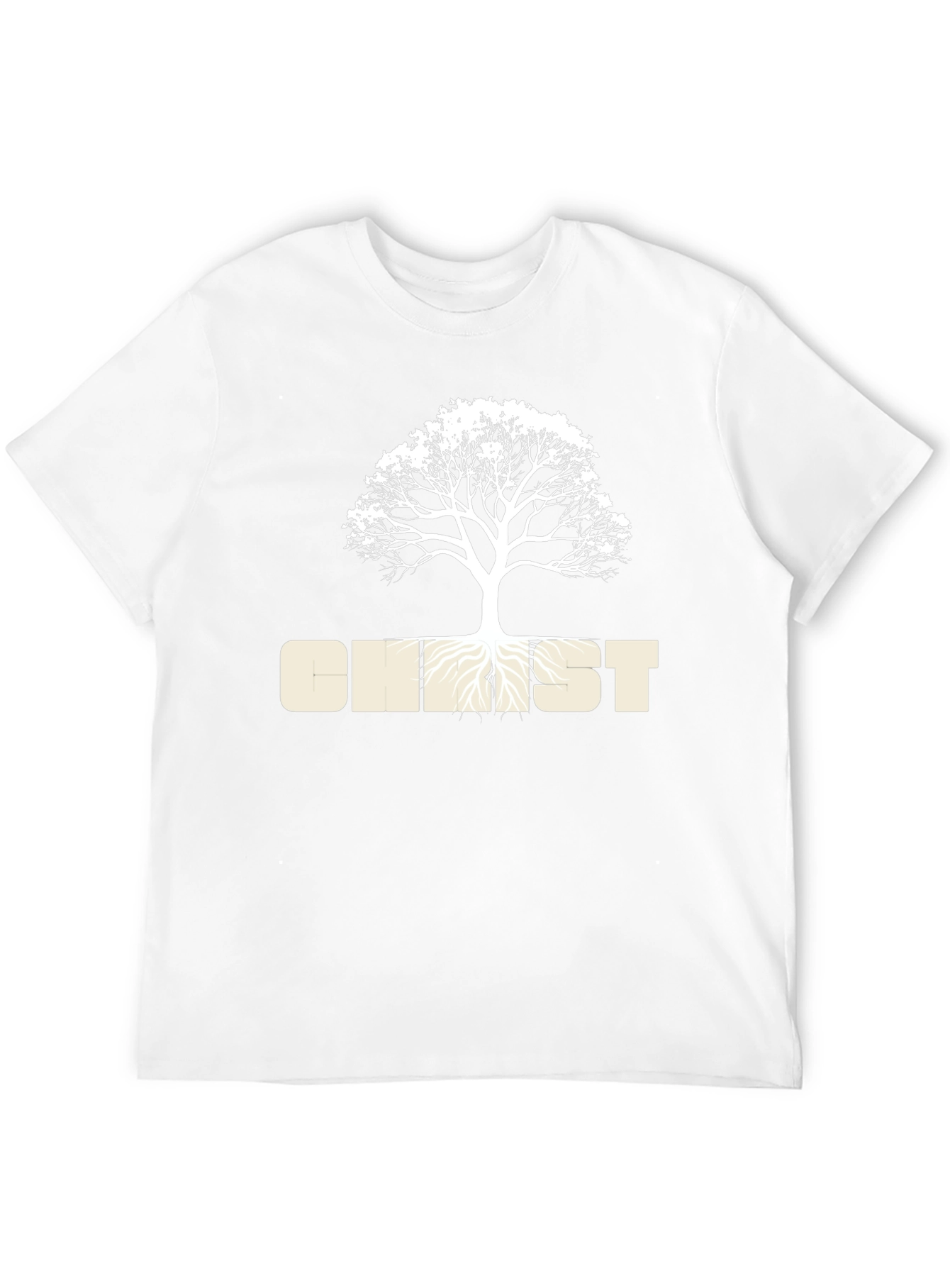 Tree of Life Graphic T-Shirt - Black Cotton Blend