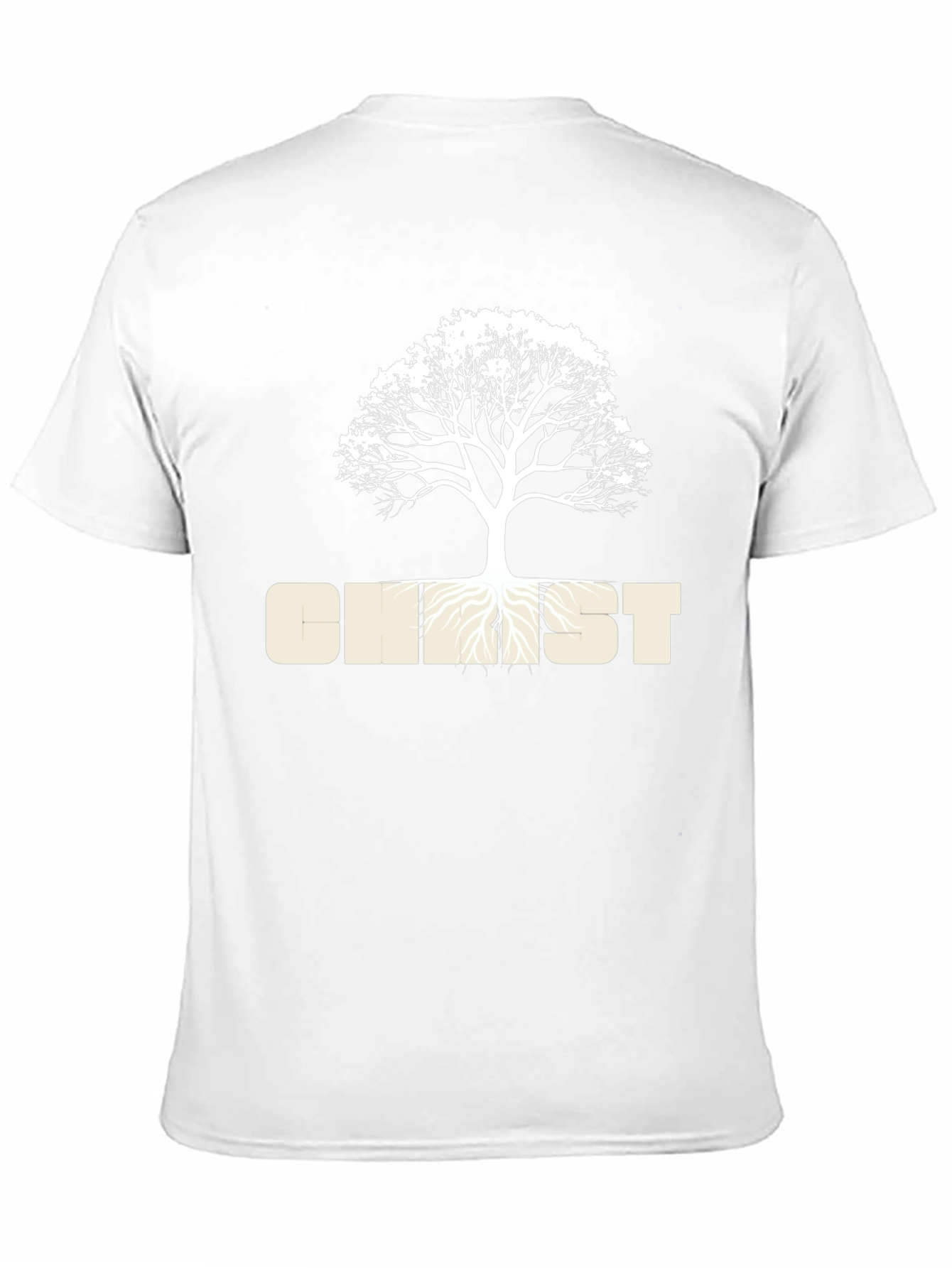 Tree of Life Graphic T-Shirt - Black Cotton Blend