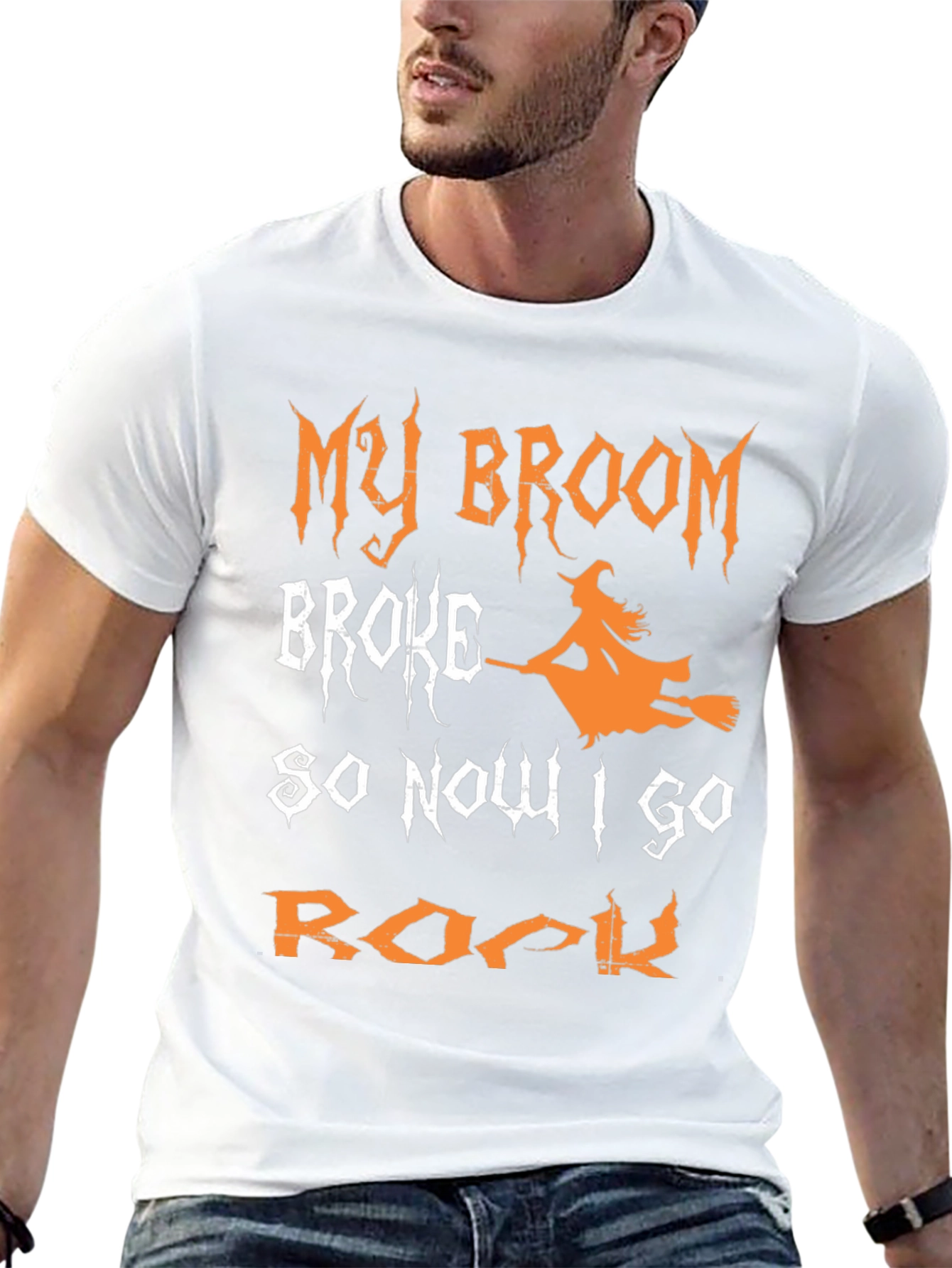 Halloween Witch Rock T-Shirt