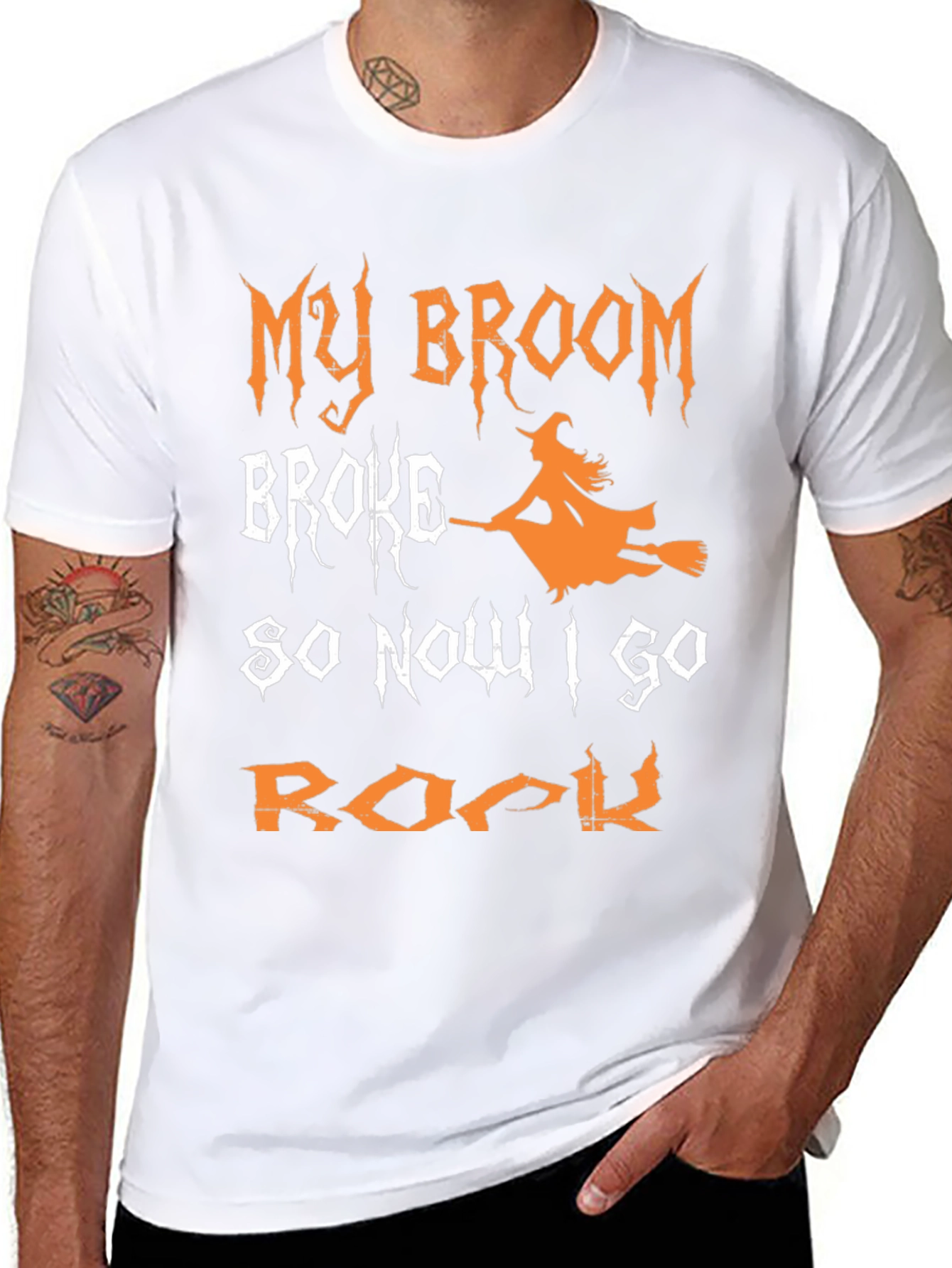 Halloween Witch Rock T-Shirt